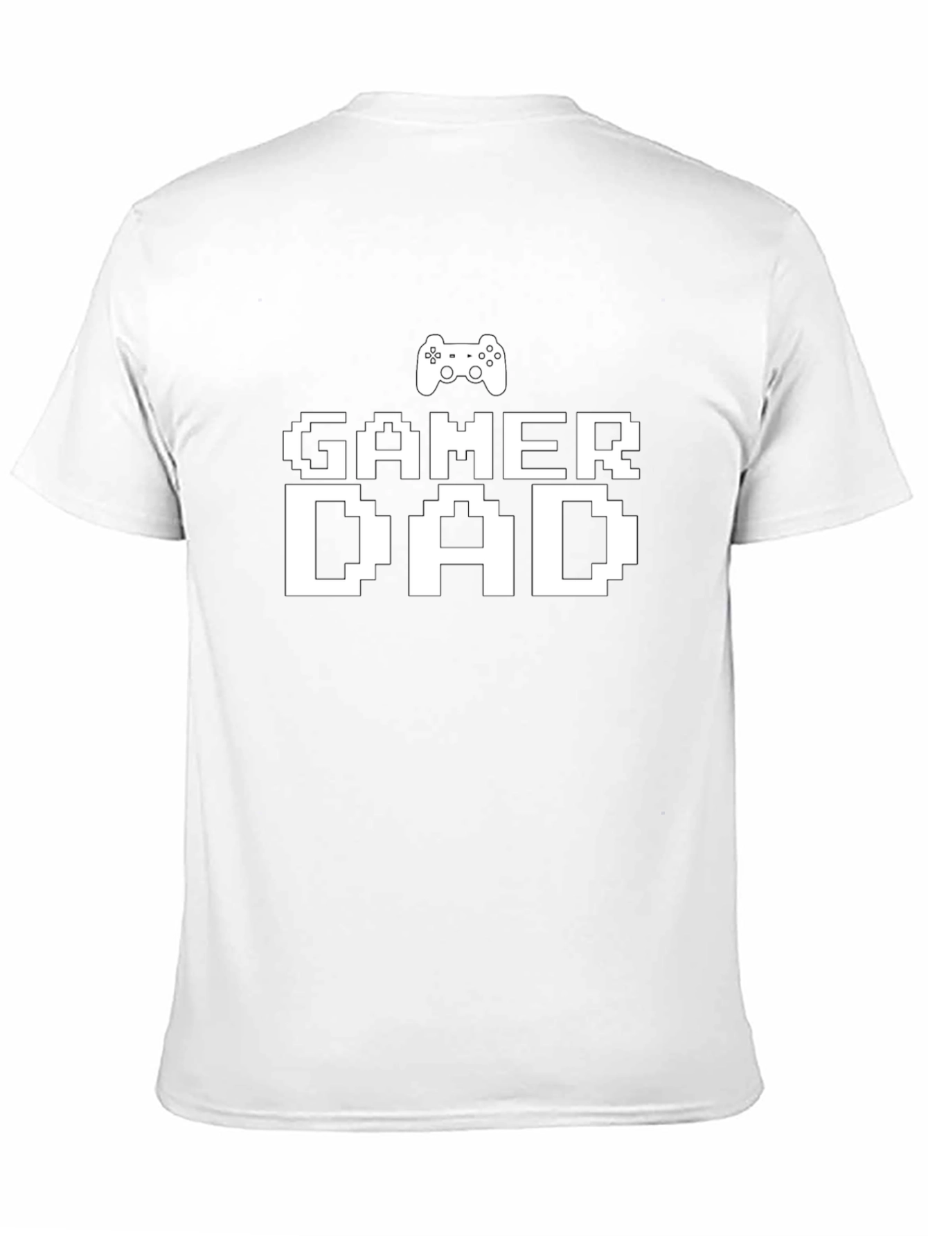Gamer Dad T-Shirt - Pixel Art Design