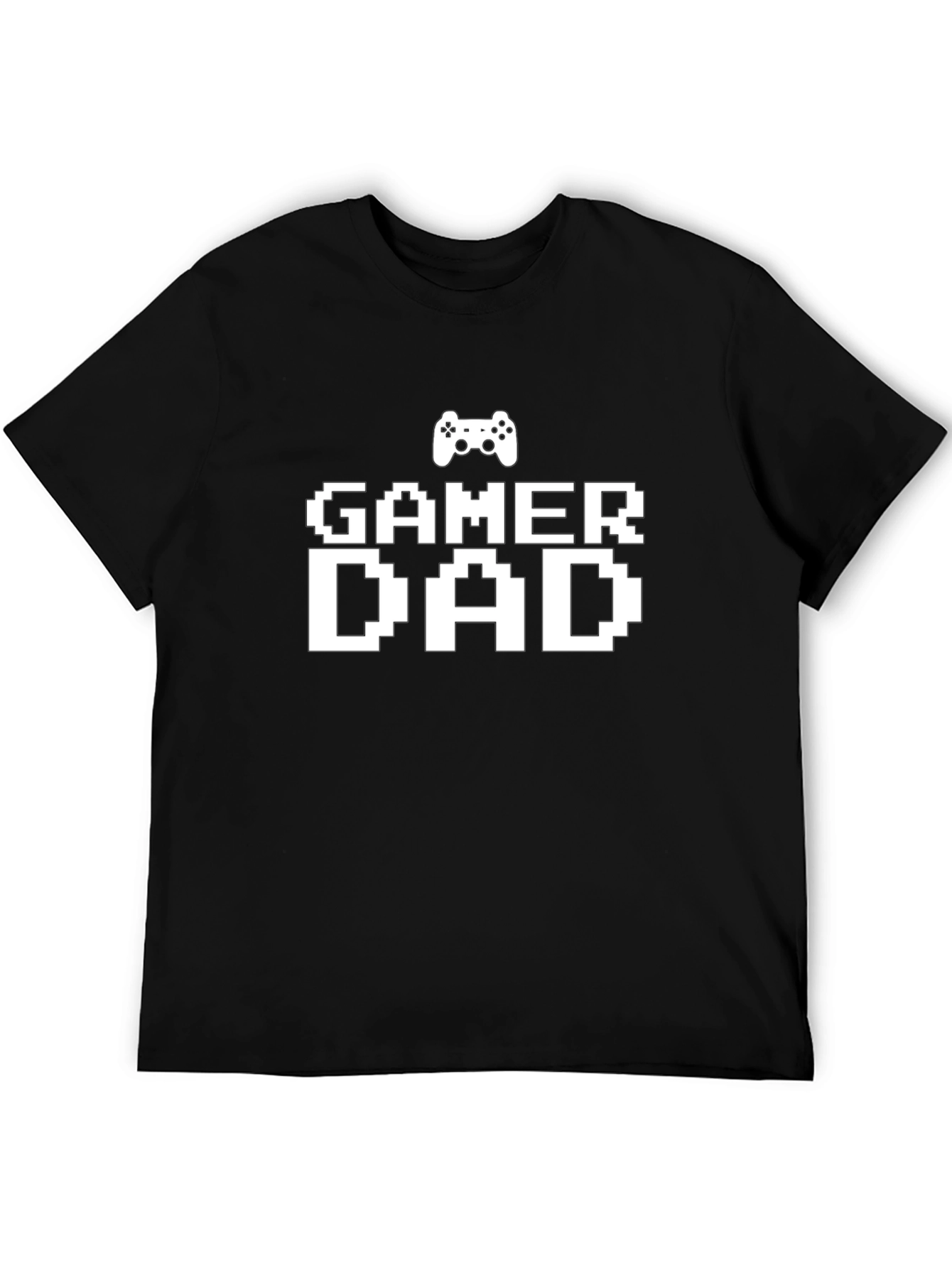 Gamer Dad T-Shirt - Pixel Art Design