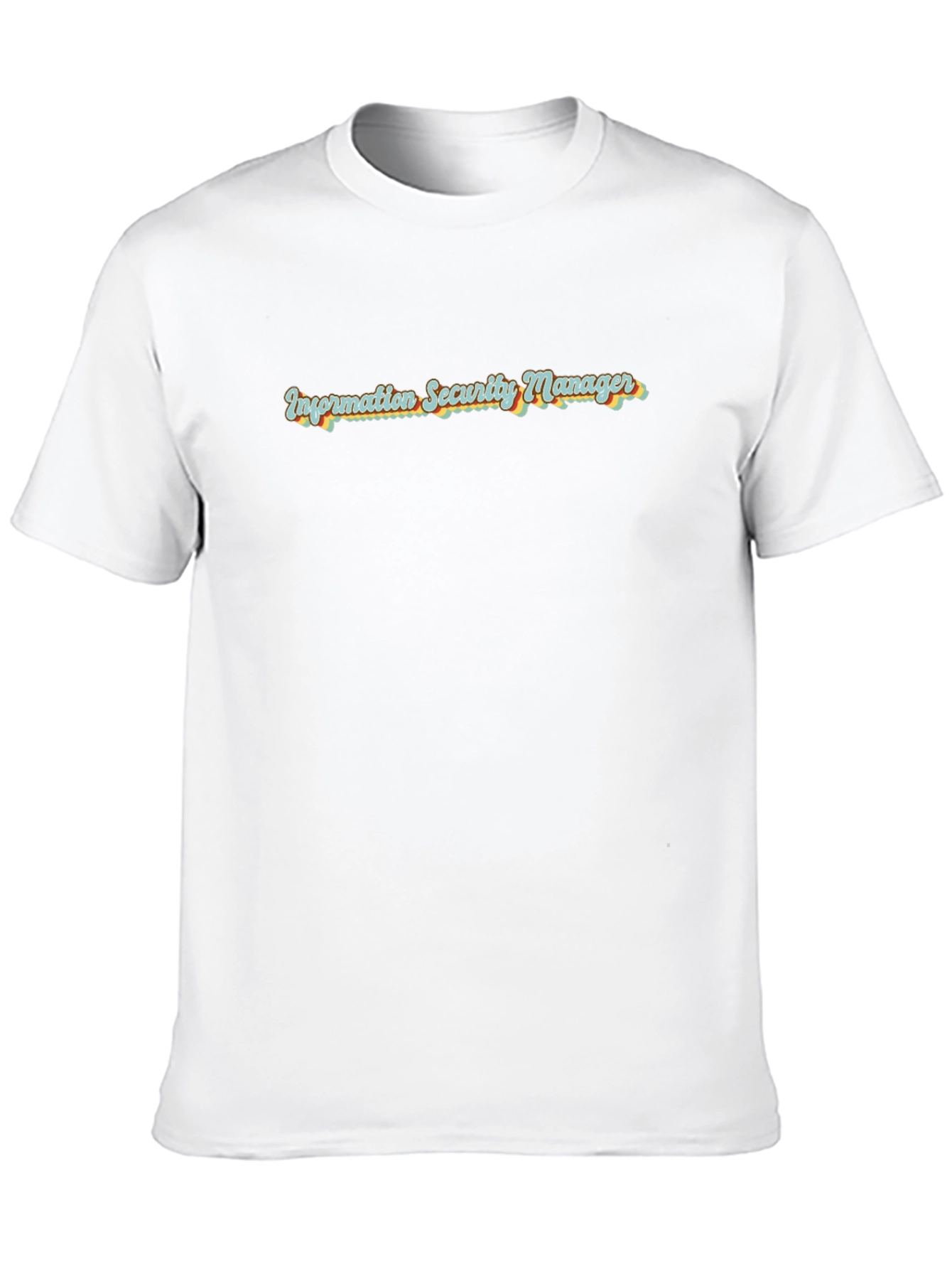 Information Security Manager Retro Style T-Shirt