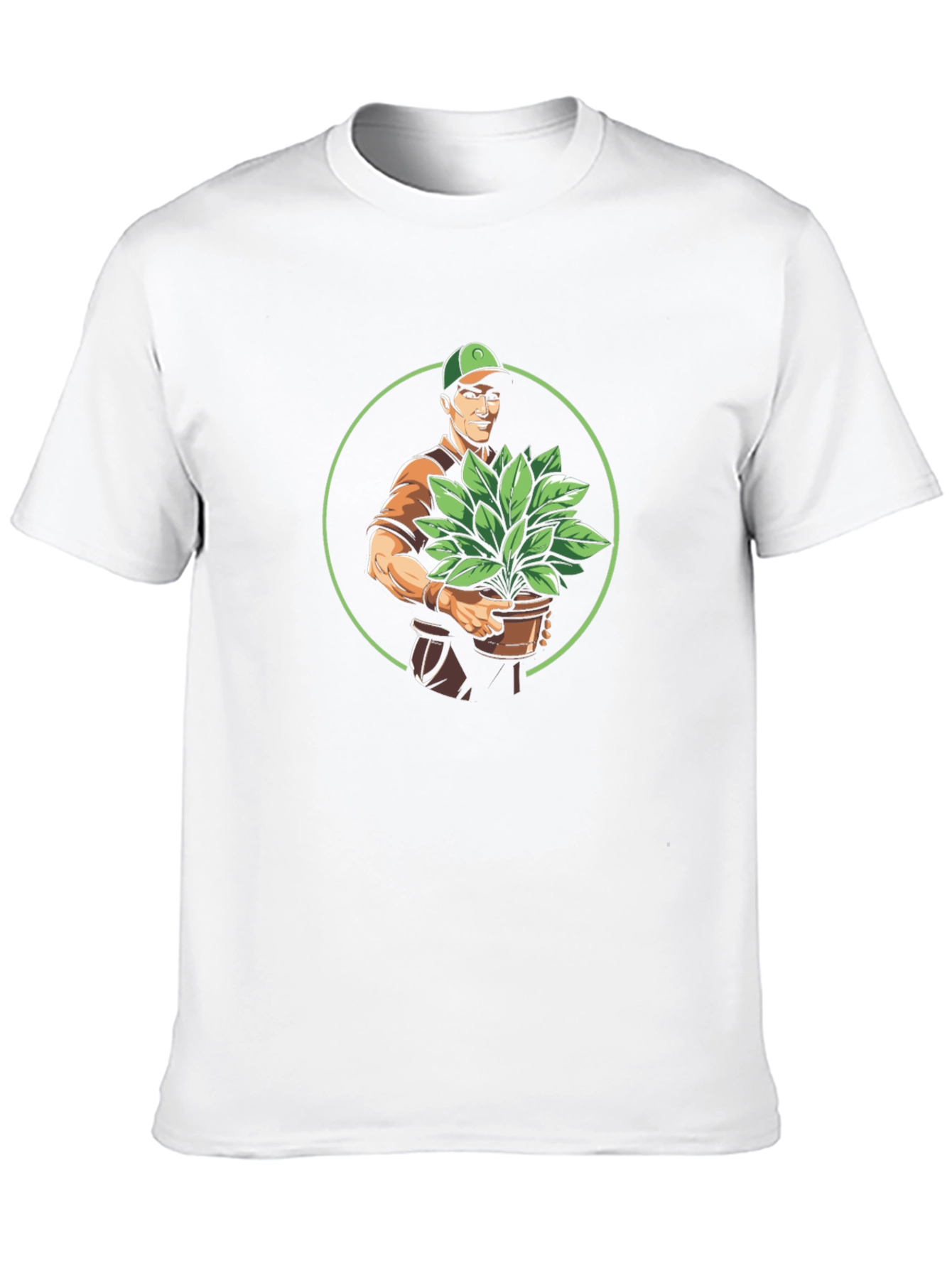 Gardener Graphic Tee - Black Cotton Comfort