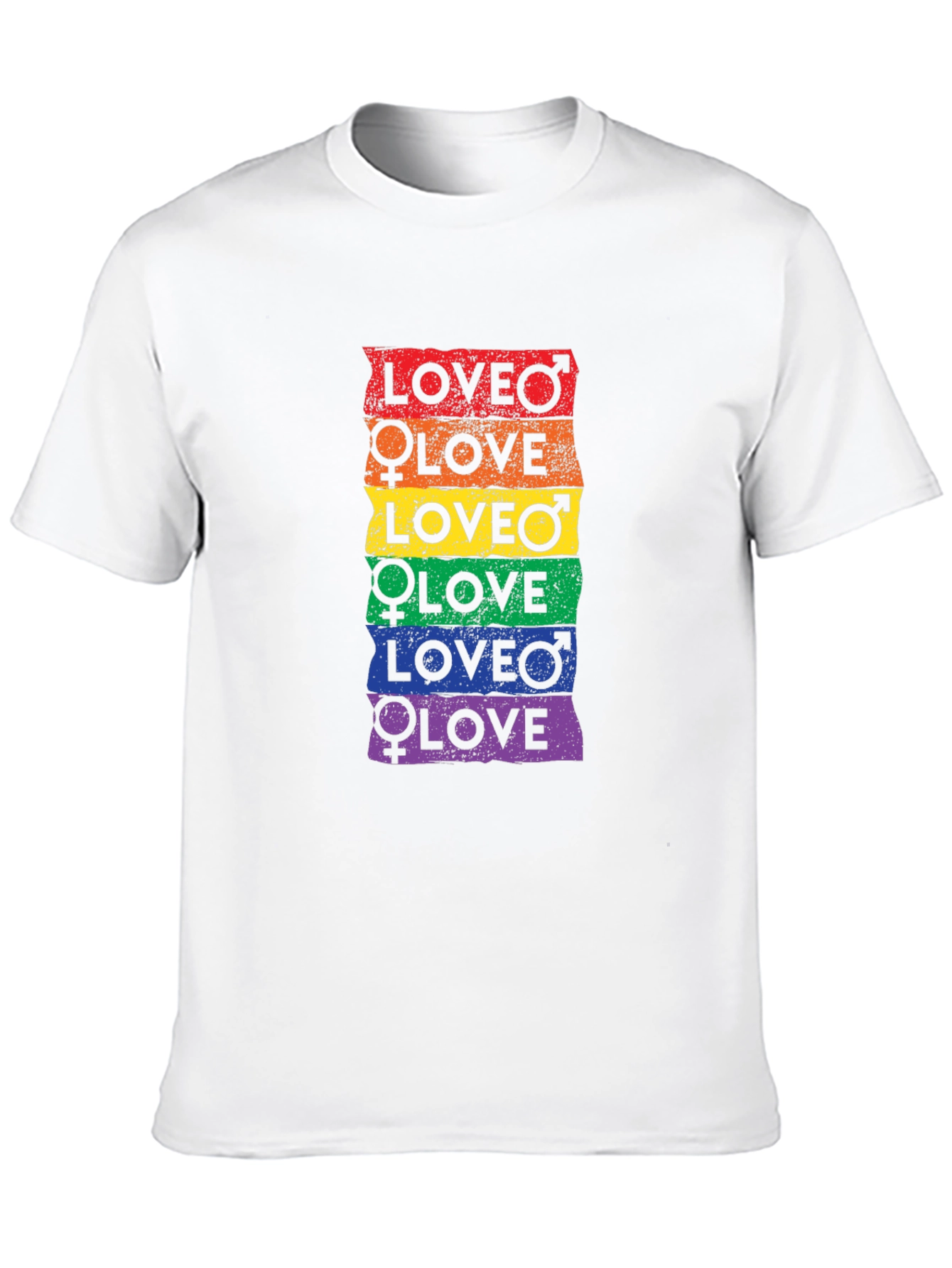 LGBTQ+ Pride Love Graphic Tee