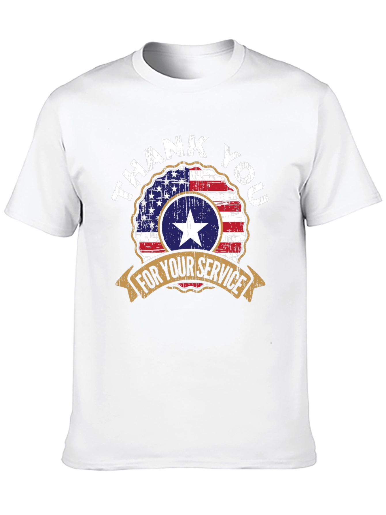 Thank You For Your Service Patriotic T-Shirt