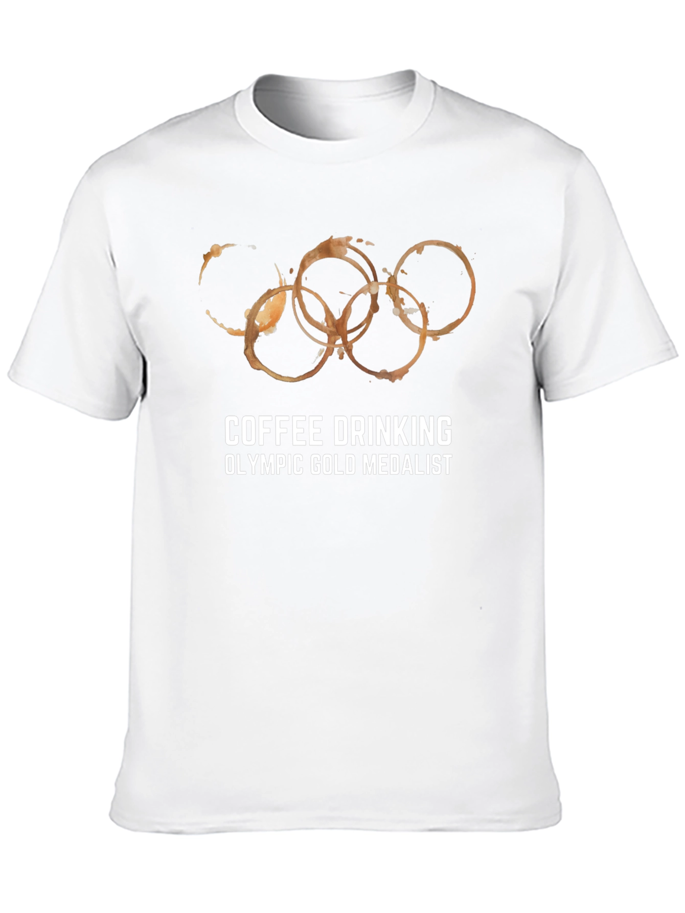 Coffee Drinking Olympic Gold Medalist T-Shirt