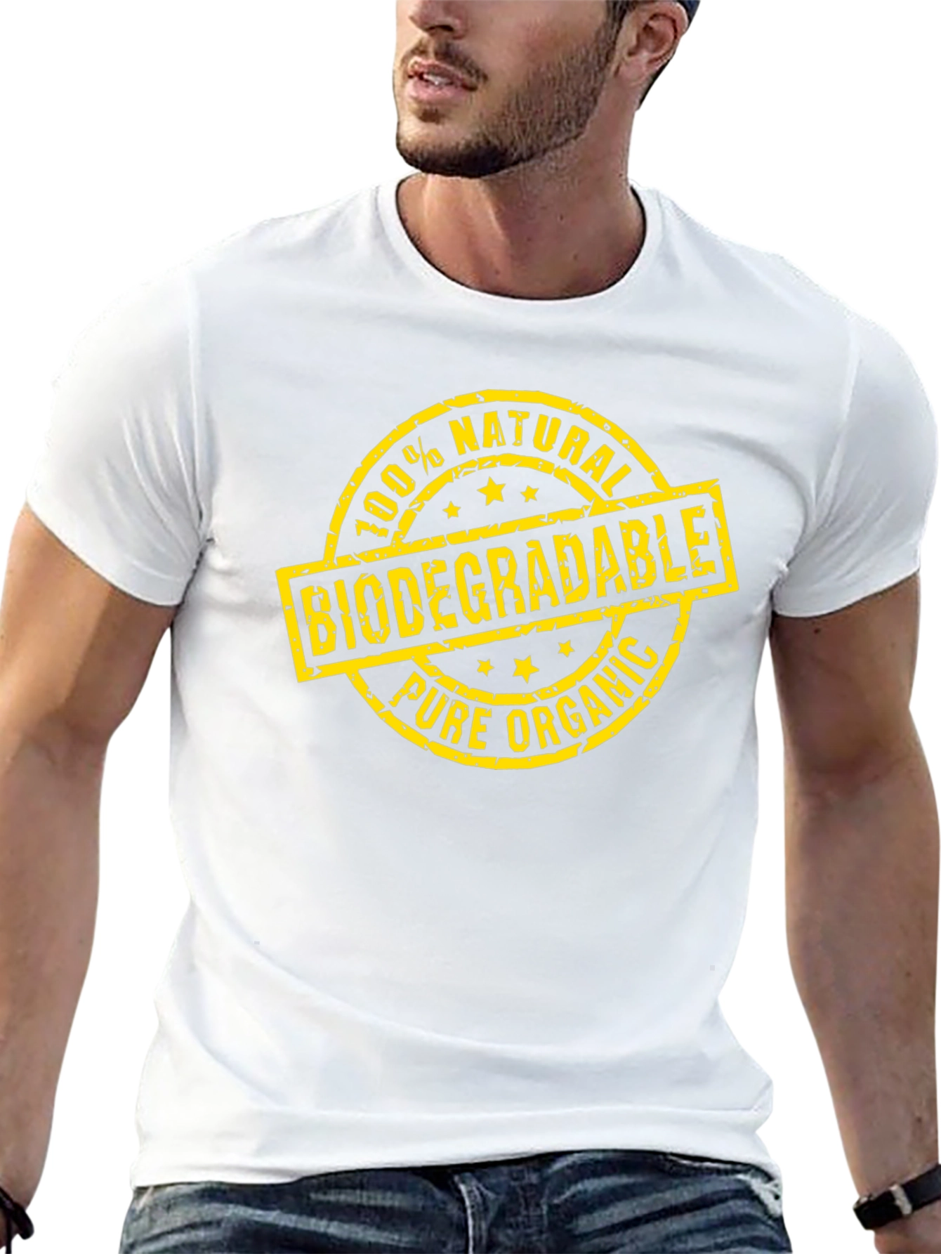 Biodegradable Organic Cotton T-Shirt