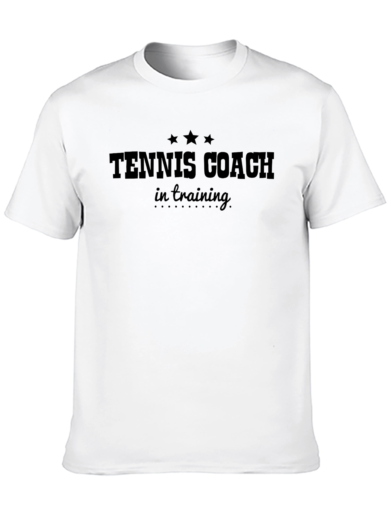 Tennis Coach in Training Graphic T-Shirt