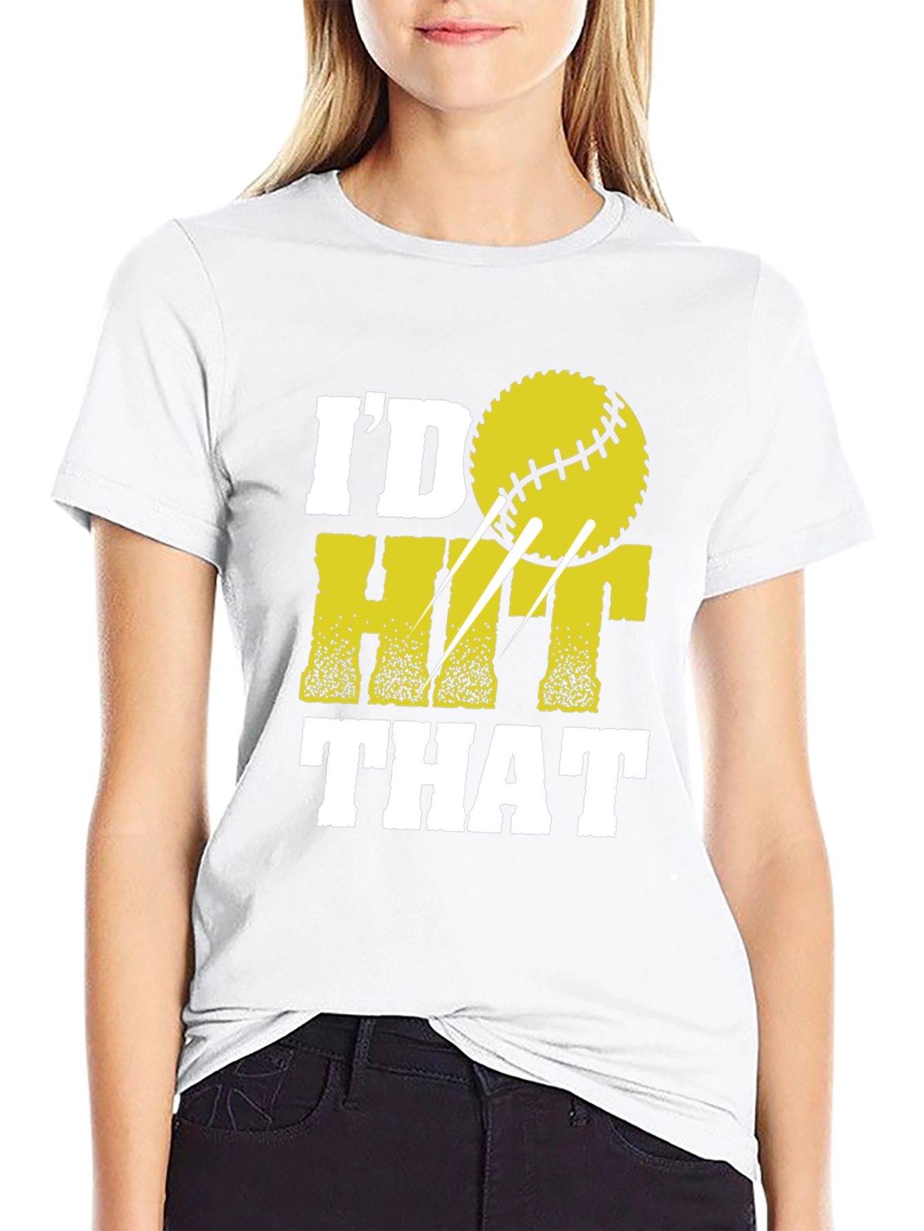 Id Hit That Softball T-Shirt