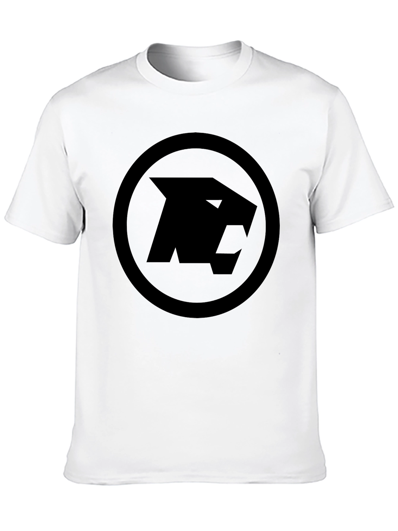 Mens Black T-Shirt - Panther Logo Tee