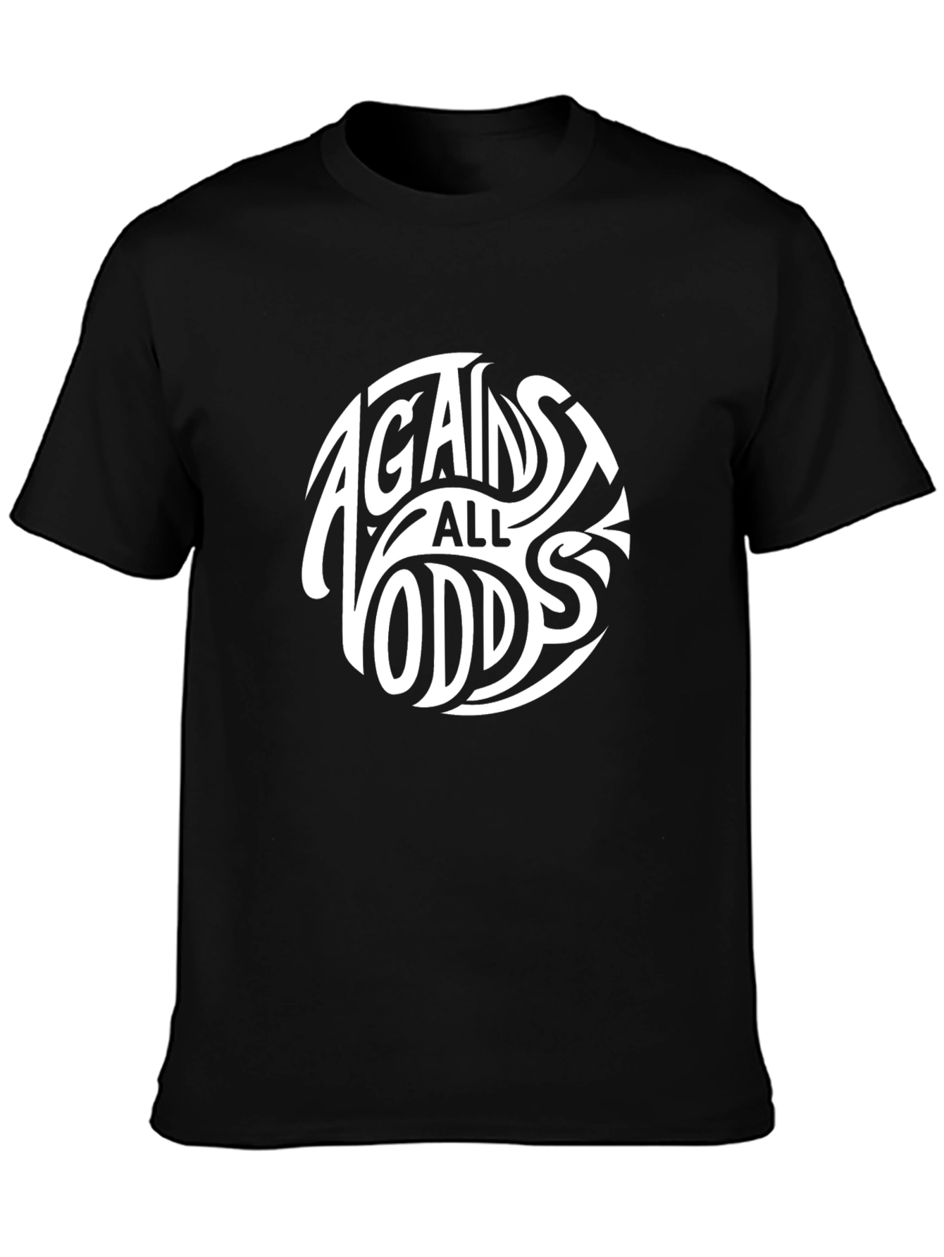 Against All Odds Graphic Tee - Bold Statement Shirt