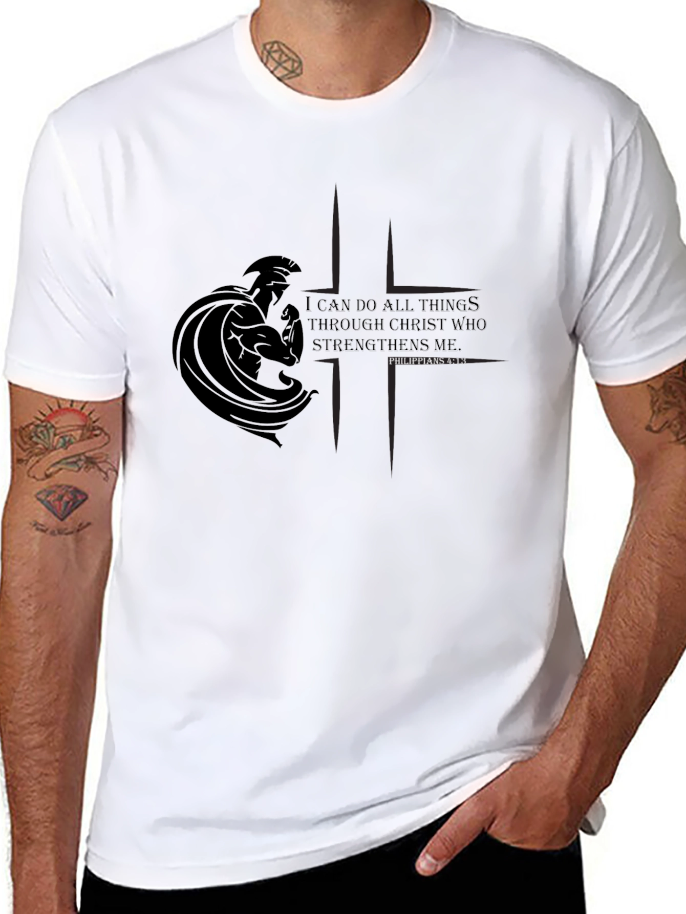 I Can Do All Things Christian Warrior T-Shirt