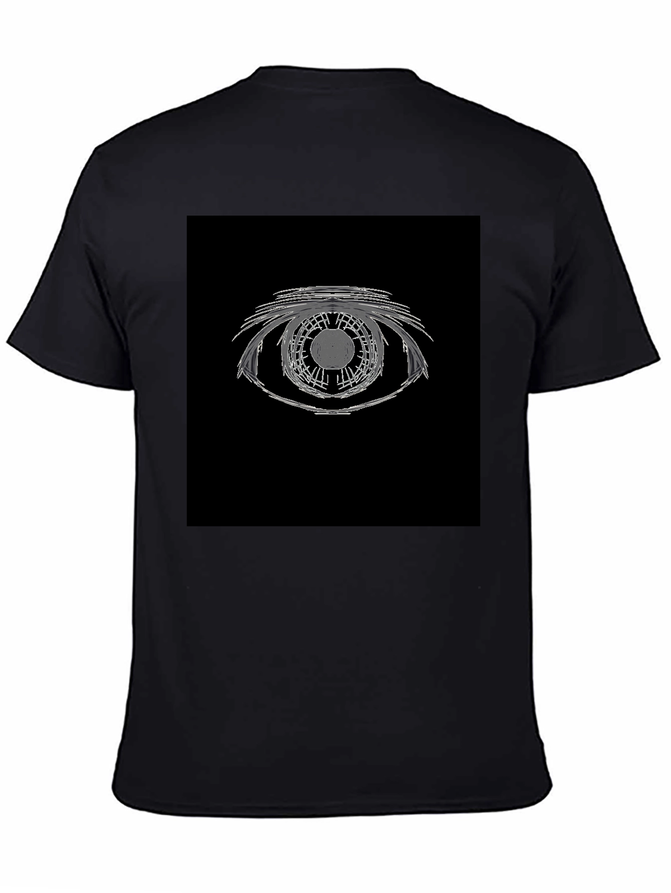 Abstract Eye Graphic Tee - Modern Art Shirt