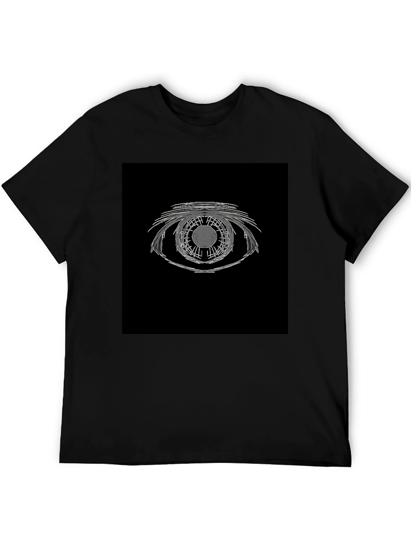 Abstract Eye Graphic Tee - Modern Art Shirt