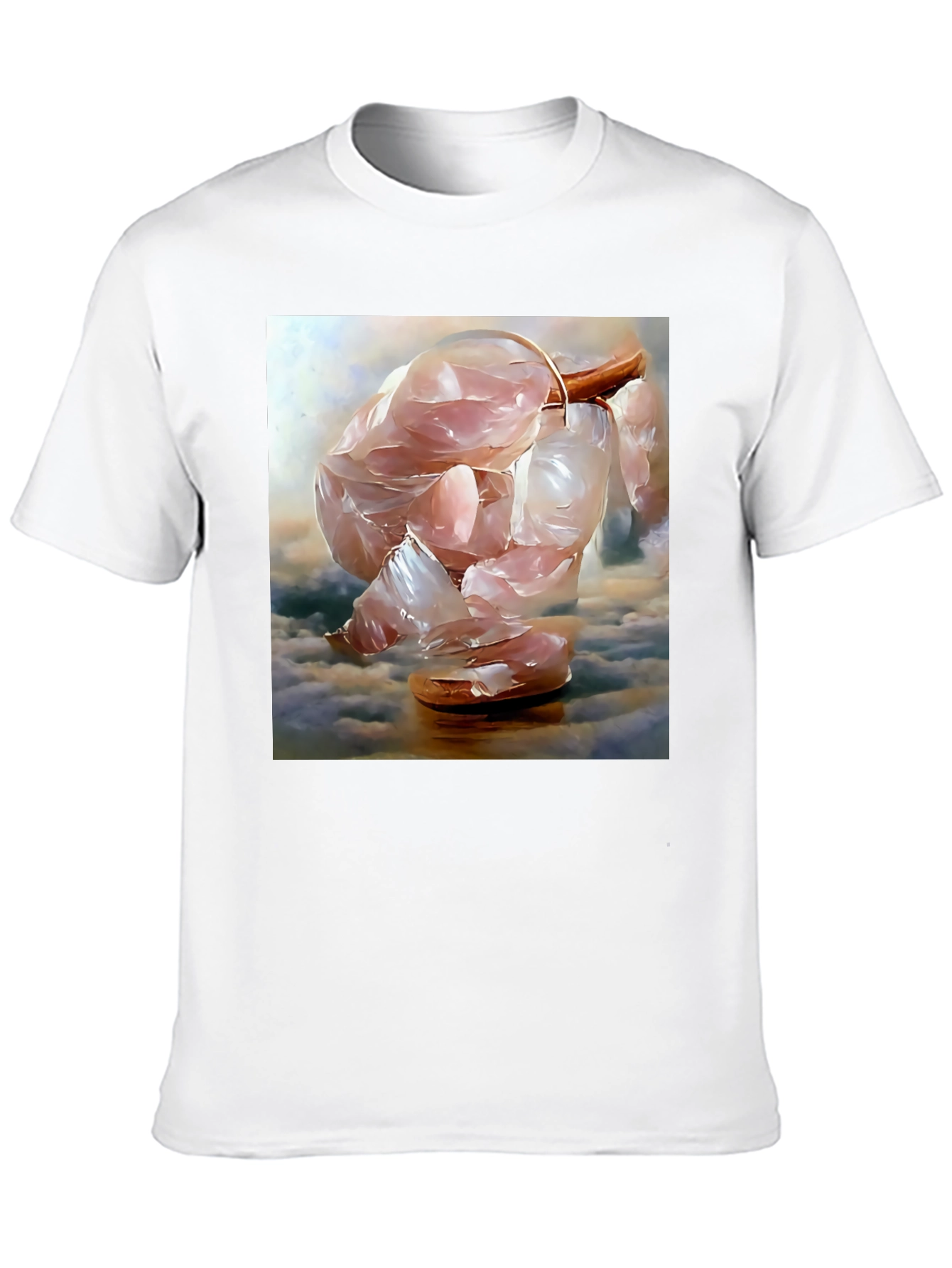 Surreal Floating Meat Abstract Graphic T-Shirt