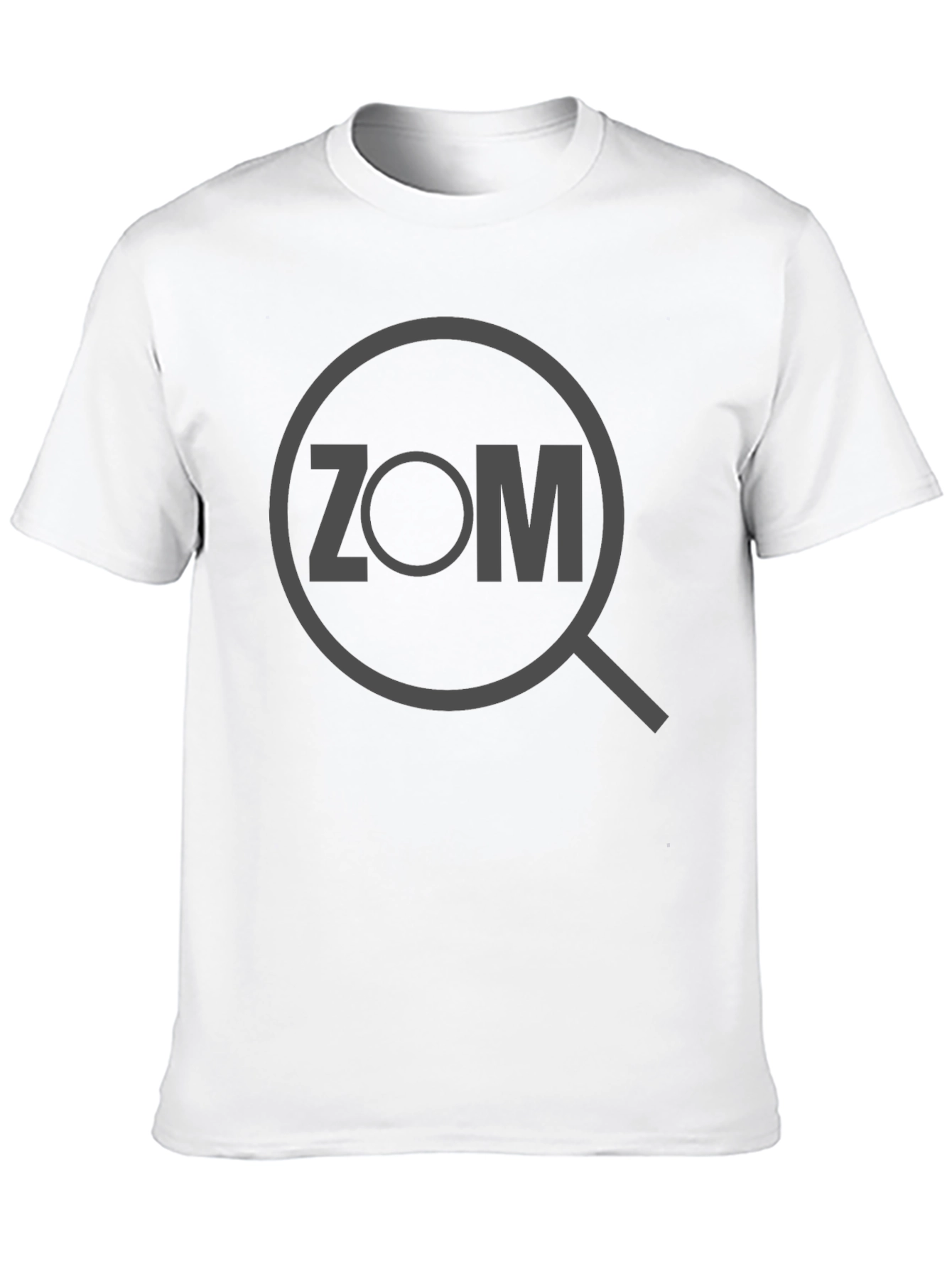 ZOM Magnifying Glass Graphic Tee - Black