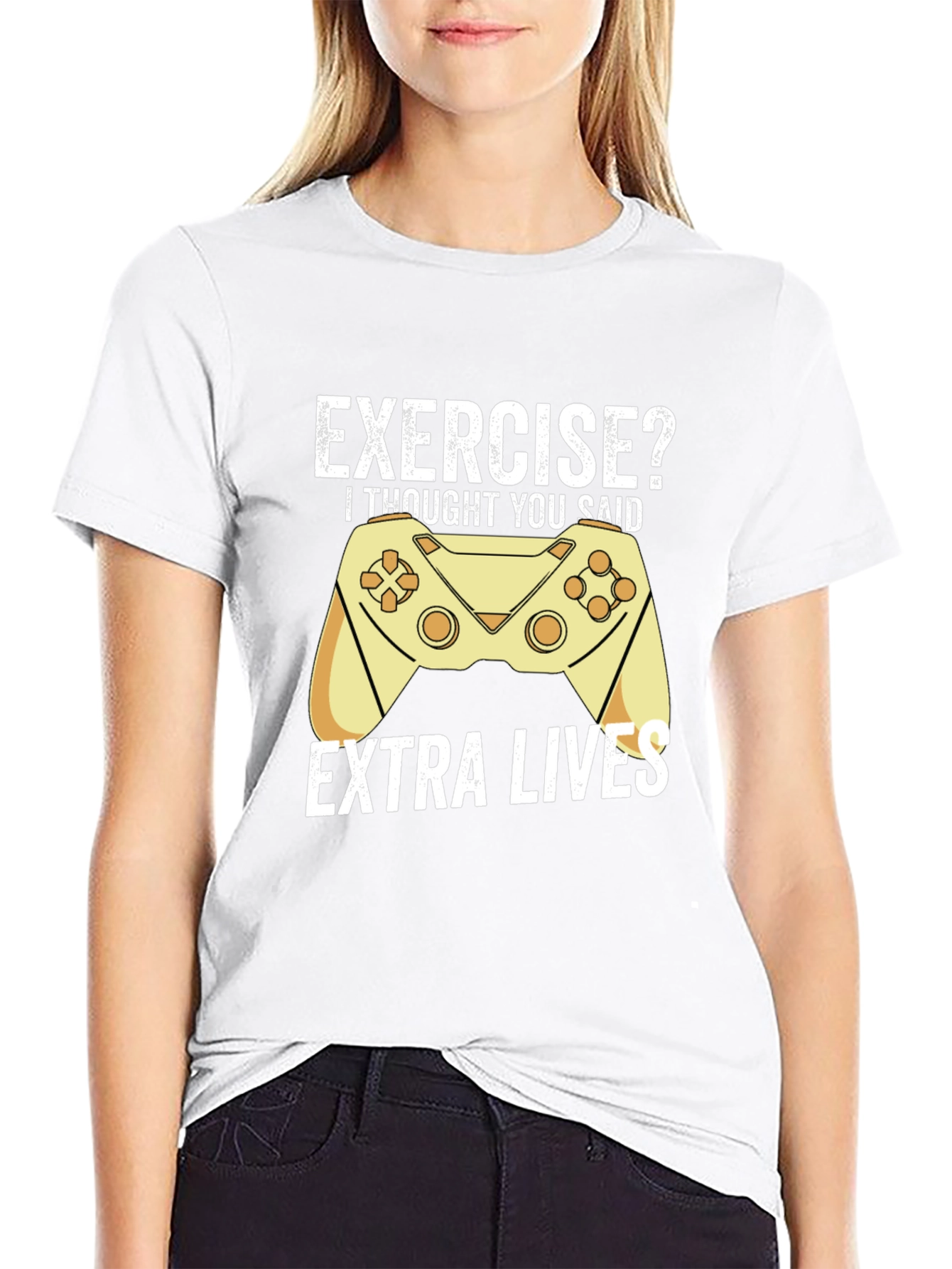 Gamer T-Shirt: Exercise? Extra Lives!