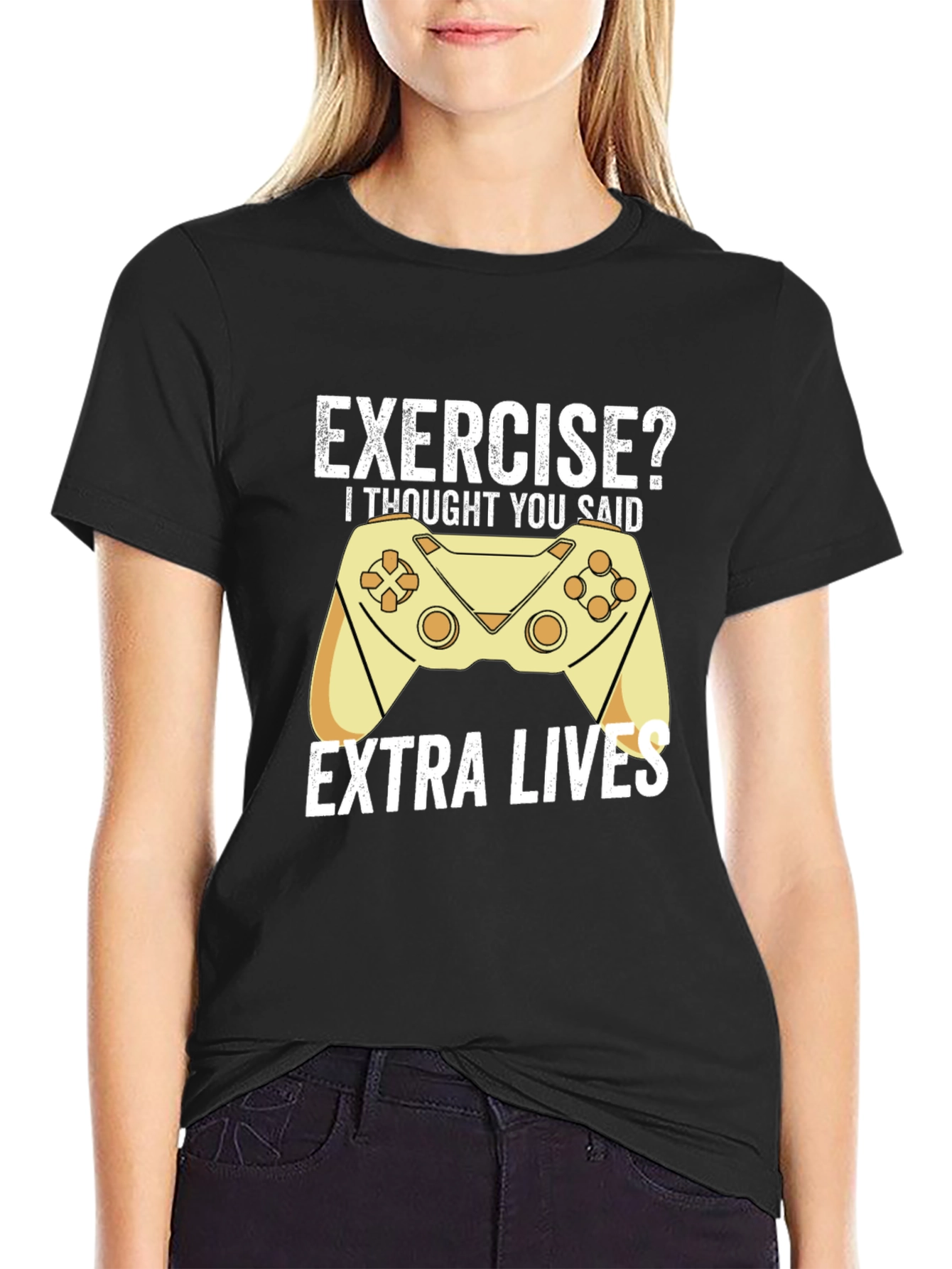 Gamer T-Shirt: Exercise? Extra Lives!