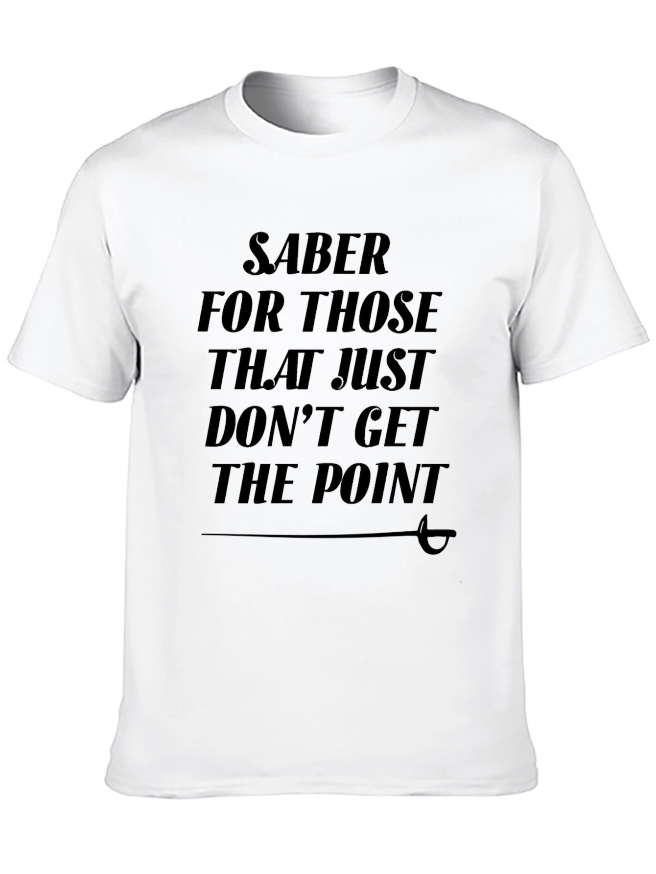 Saber The Point Graphic T-Shirt
