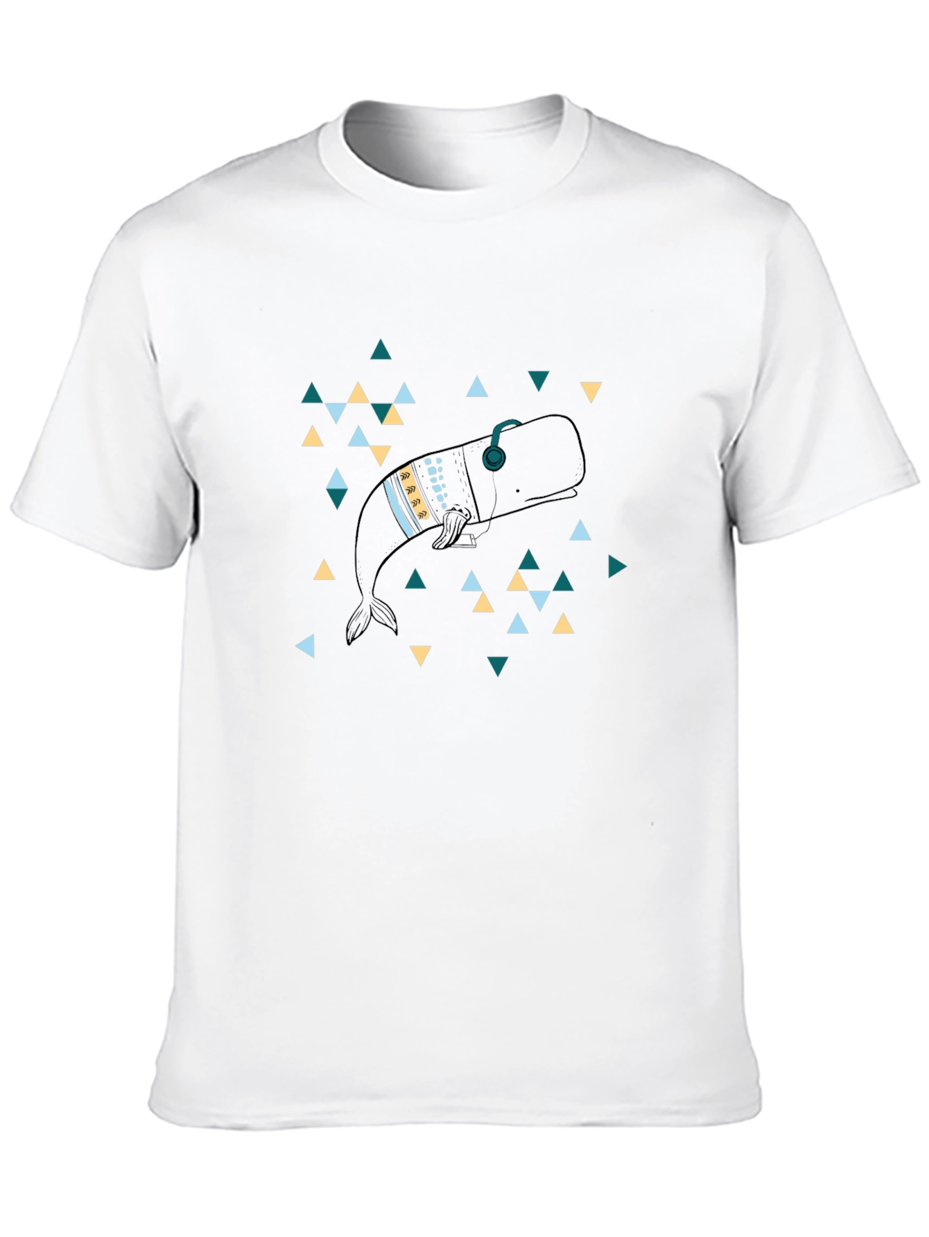 Whimsical Whale Graphic Tee - Cool Casual Comfort