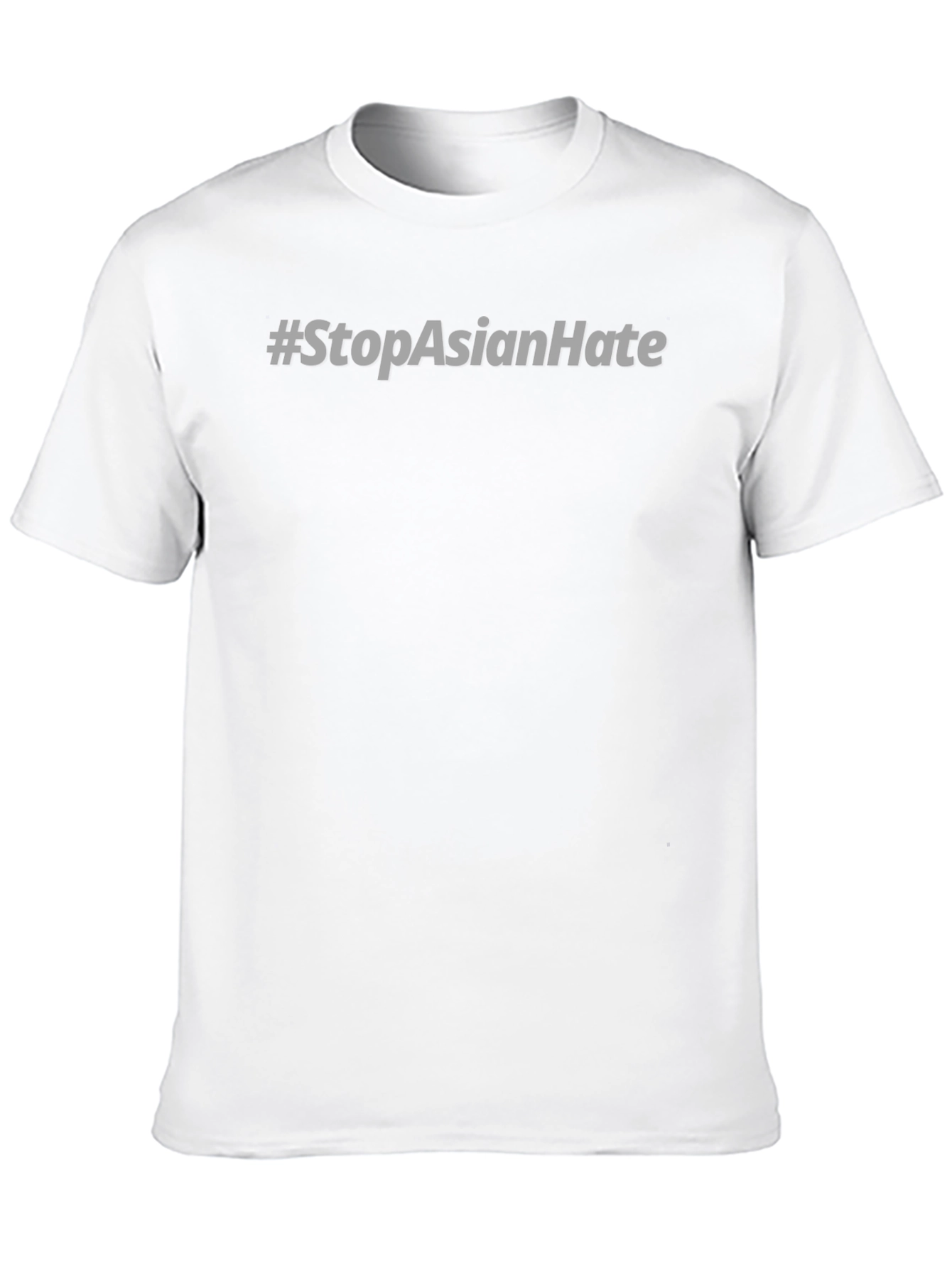 Stop Asian Hate Tee - Black Crewneck