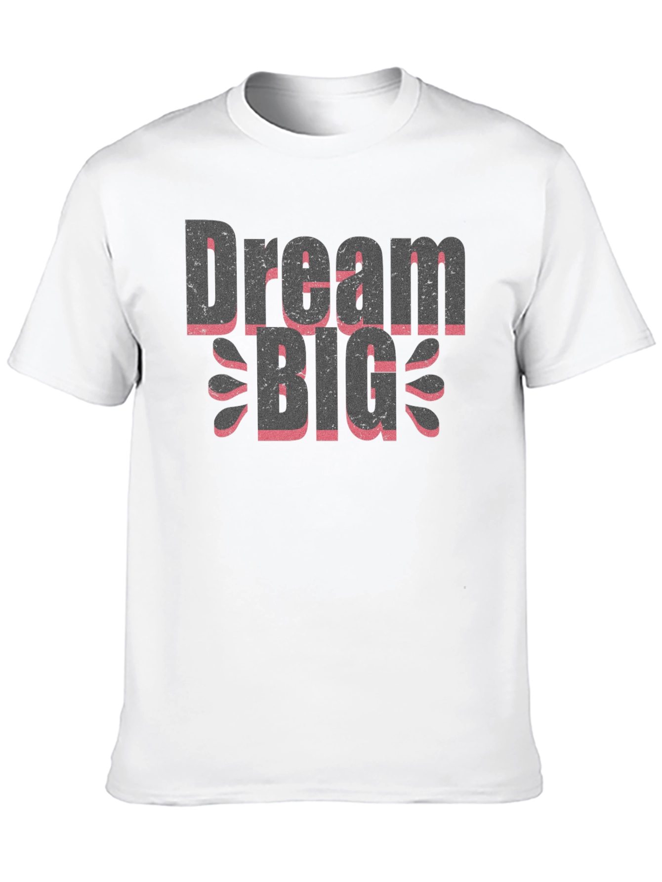 Dream Big Graphic Tee - Trendy Black T-Shirt