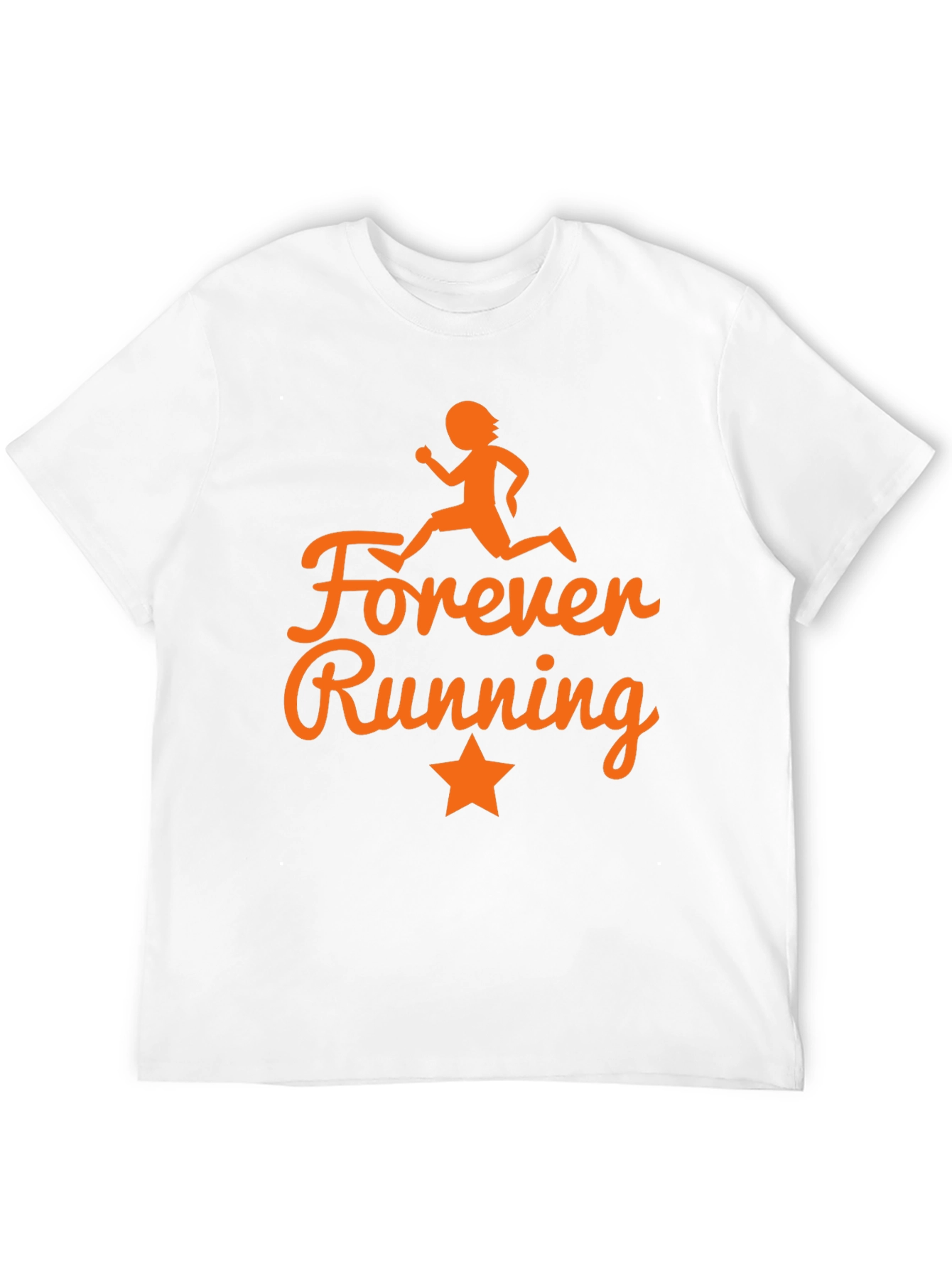 Forever Running Graphic Tee - Stylish Activewear