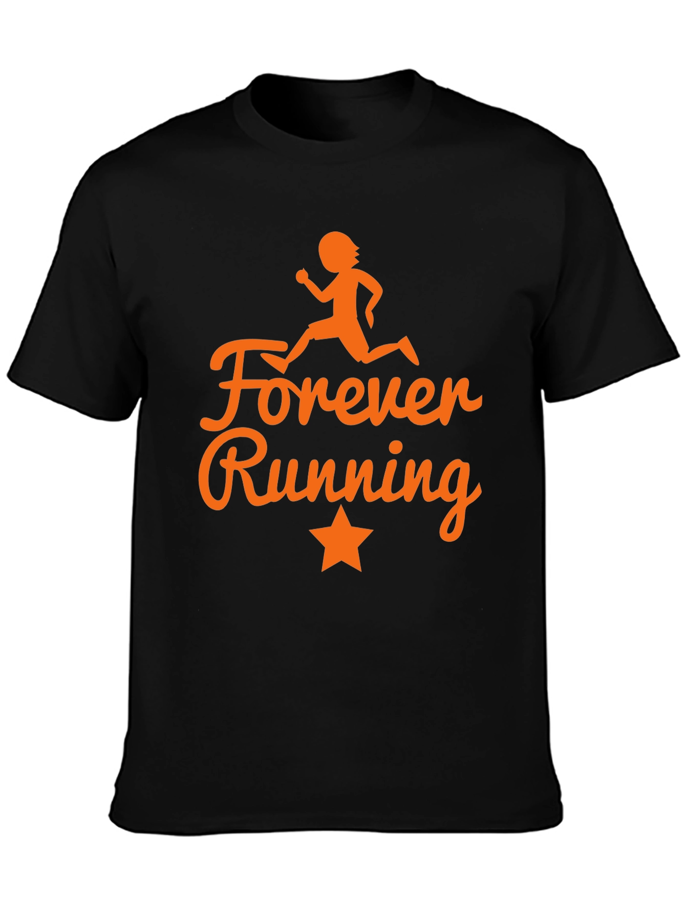 Forever Running Graphic Tee - Stylish Activewear