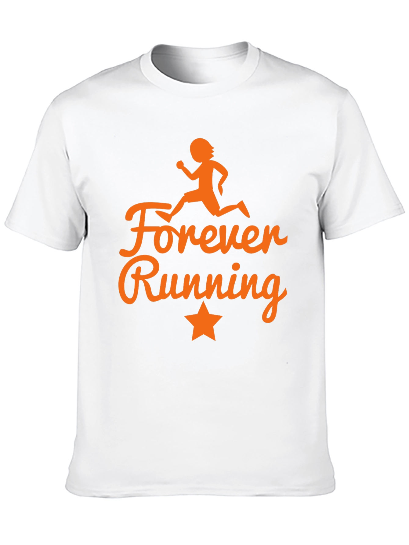 Forever Running Graphic Tee - Stylish Activewear