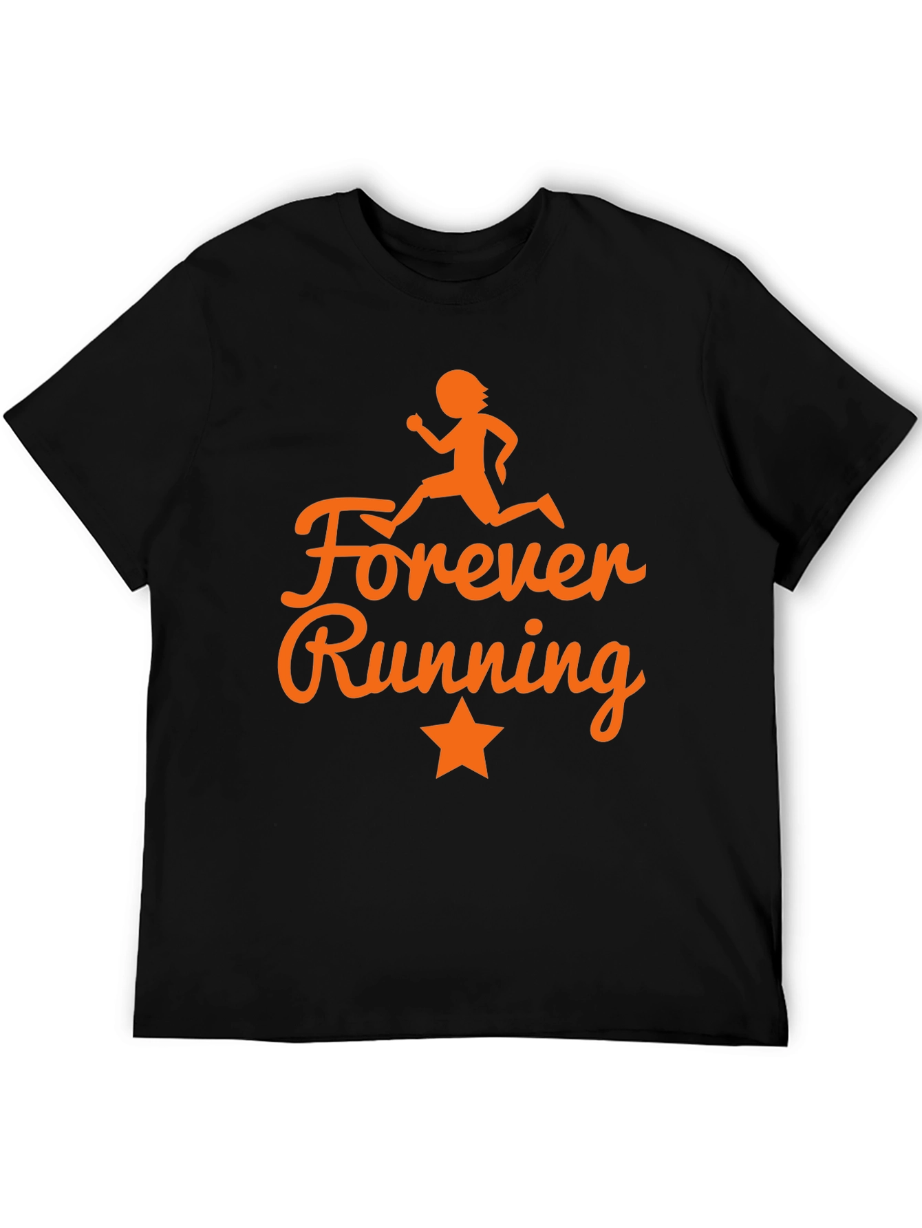 Forever Running Graphic Tee - Stylish Activewear