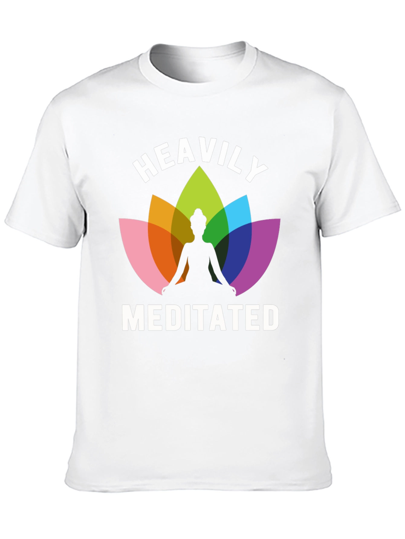 Heavily Meditated Lotus T-Shirt - Yoga & Mindfulness
