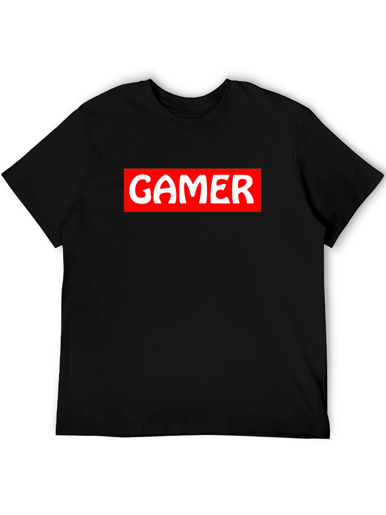 Gamer T-Shirt - Black - Cotton Blend