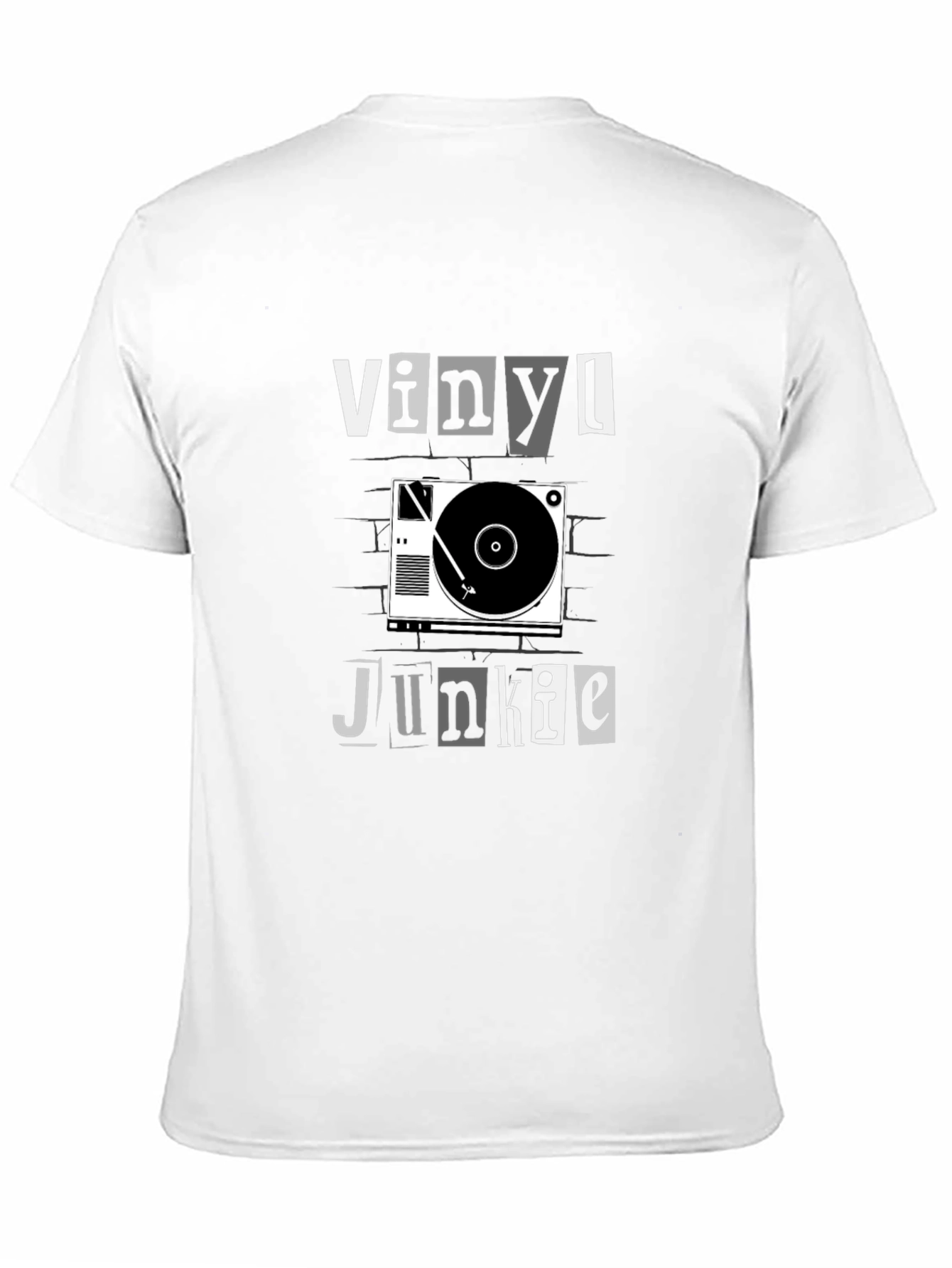 Vinyl Junkie Graphic T-Shirt