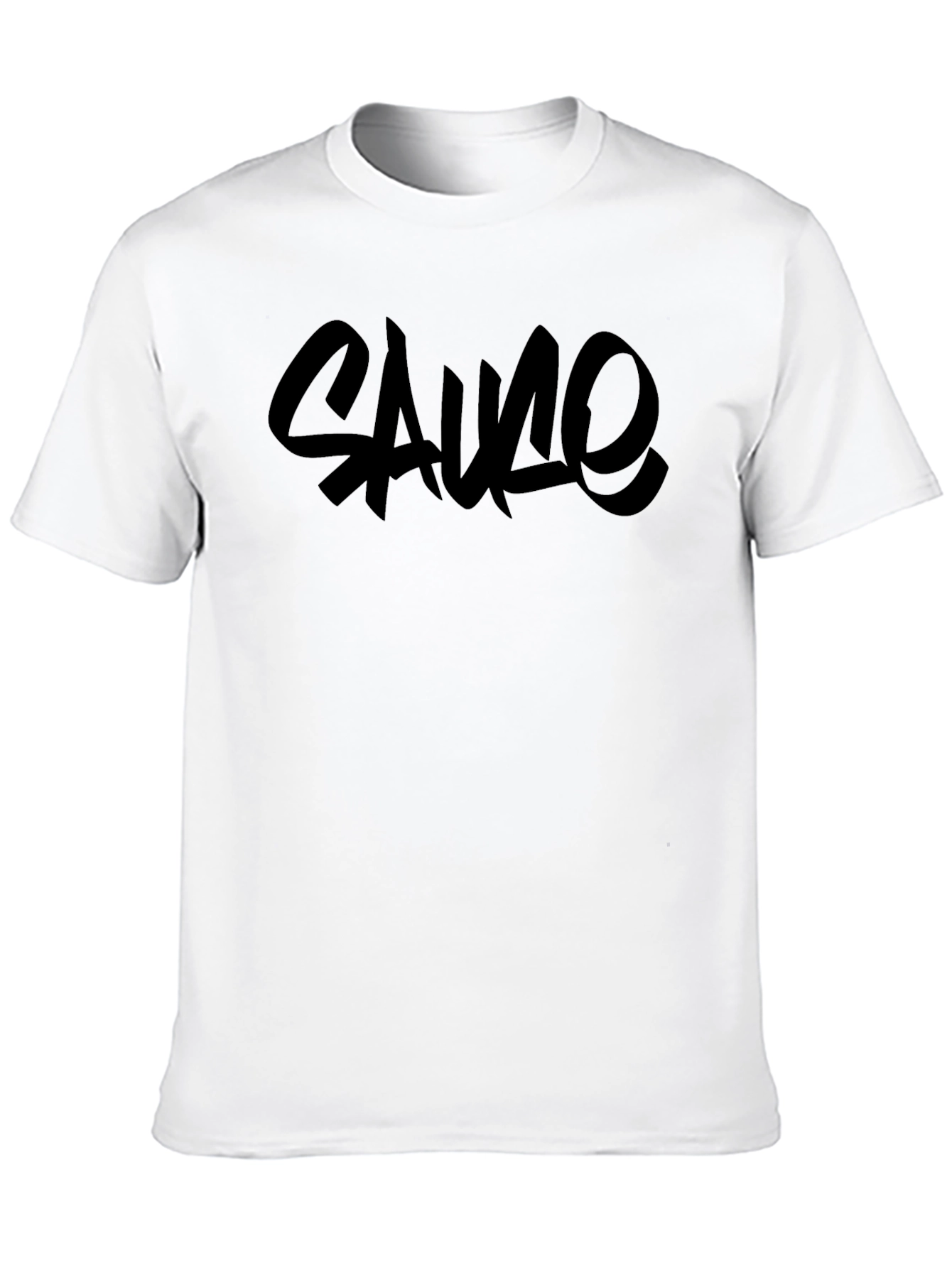 Sauce Graphic Tee - Mens Black Crew Neck T-Shirt