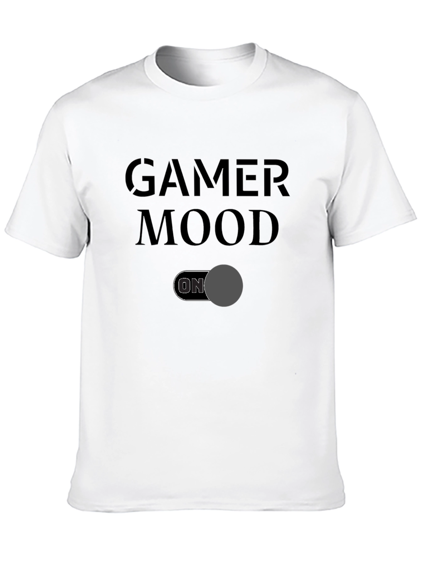 Gamer Mood On Black T-Shirt