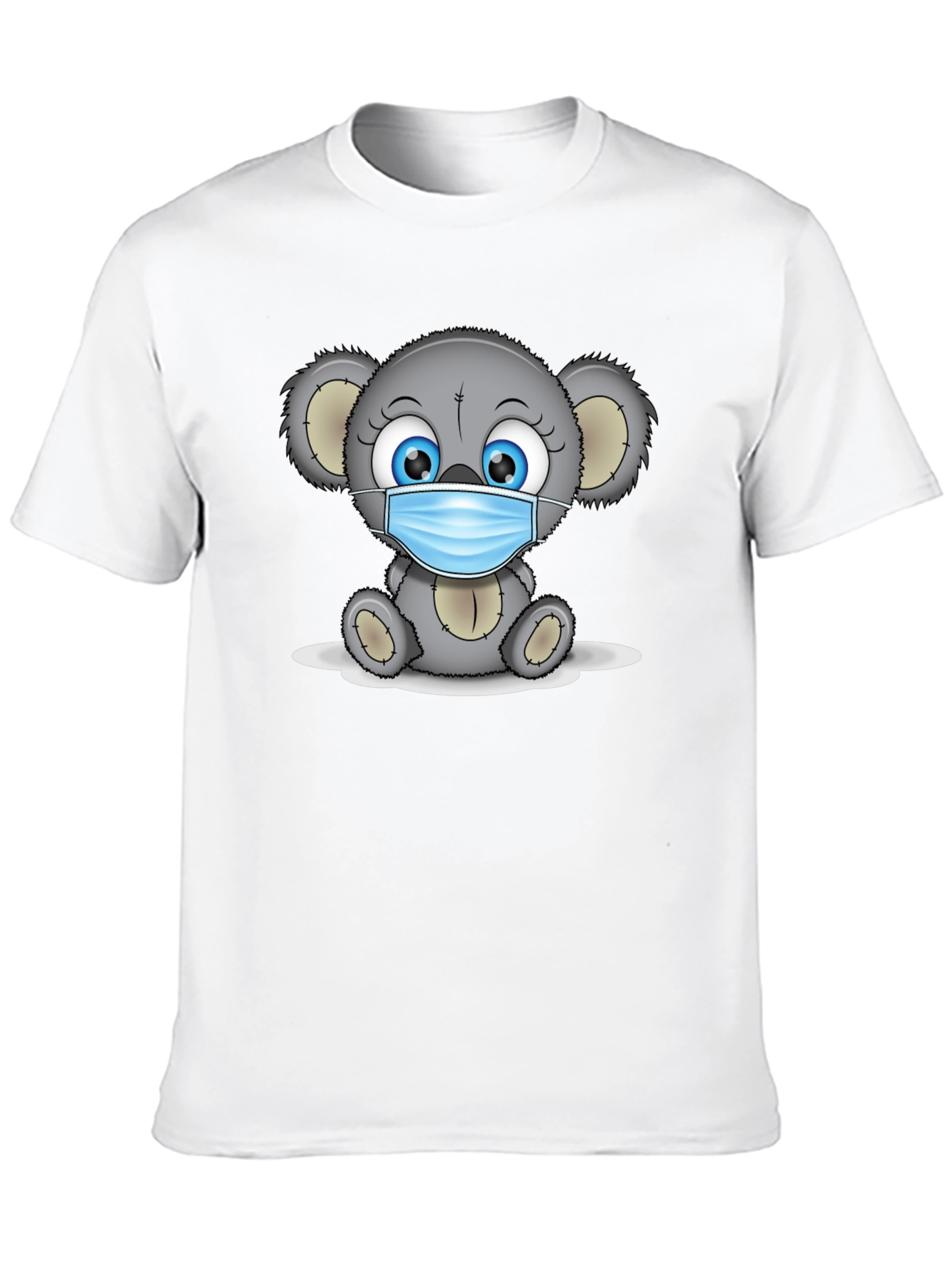 Koala Bear Mask T-Shirt - Stay Safe & Stylish