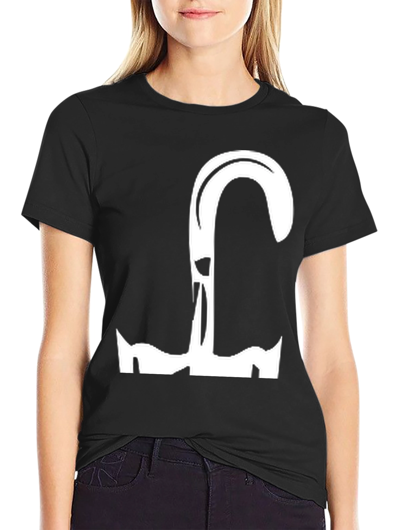 Abstract Symbol Black T-Shirt