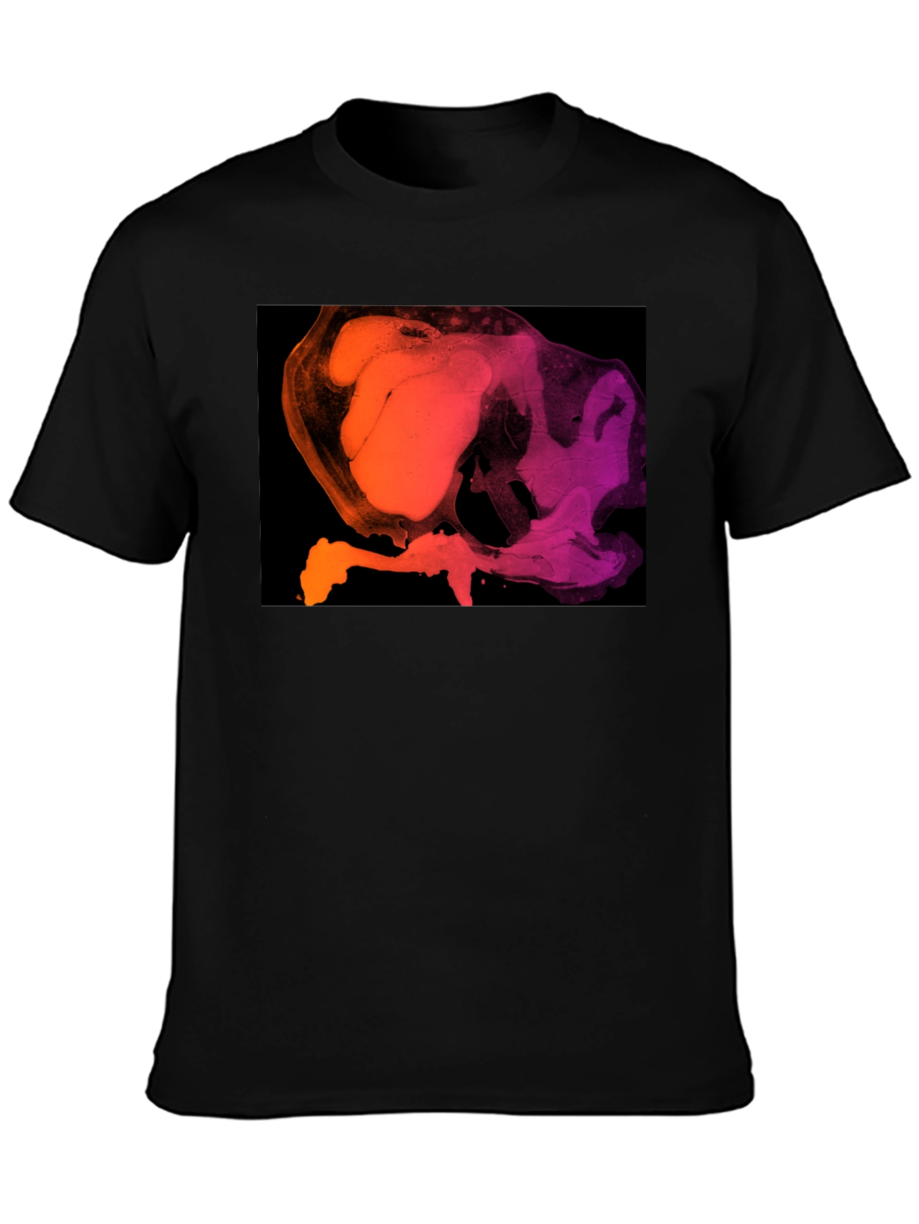 Abstract Gradient T-Shirt - Modern Art Tee