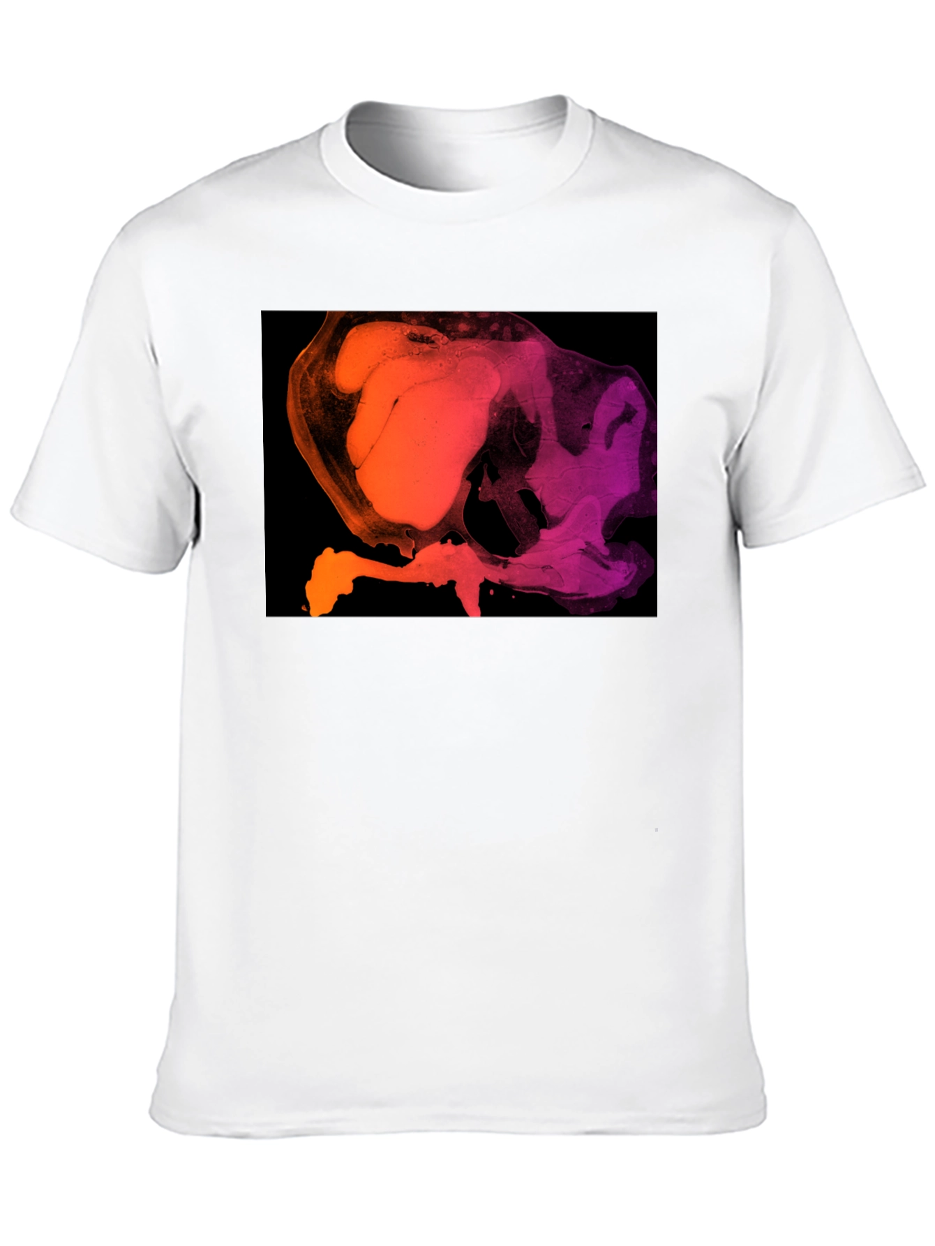 Abstract Gradient T-Shirt - Modern Art Tee