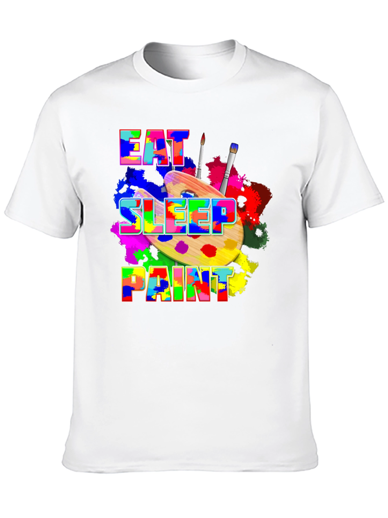 Eat Sleep Paint Artist T-Shirt