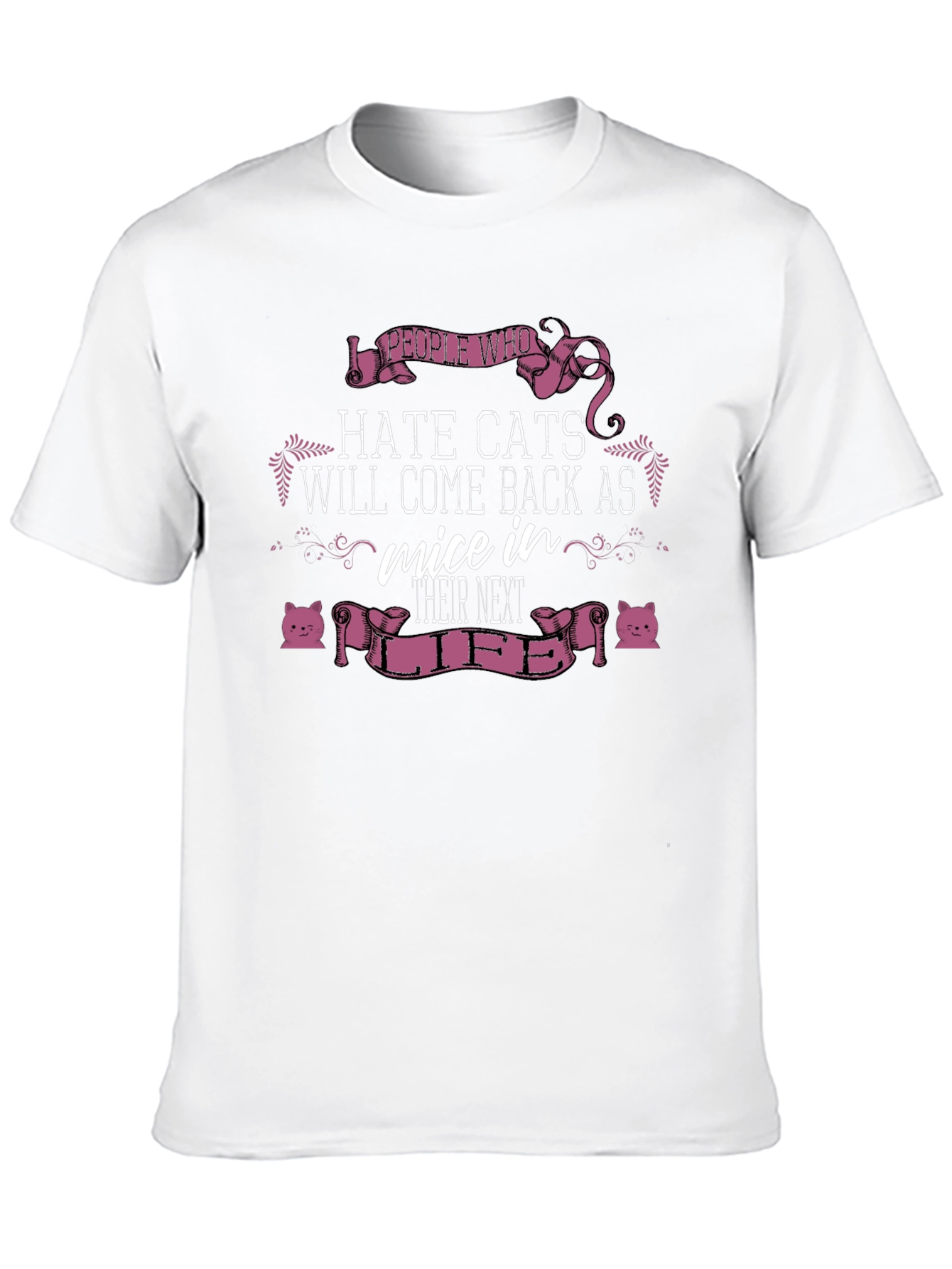 People Who Hate Cats T-Shirt