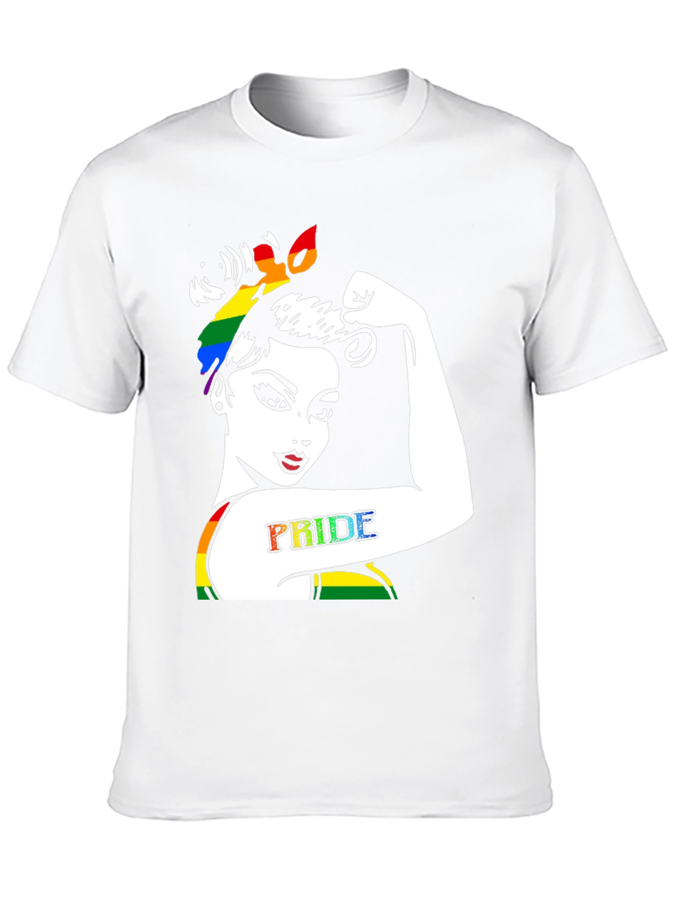 Pride Strong Woman Graphic Tee
