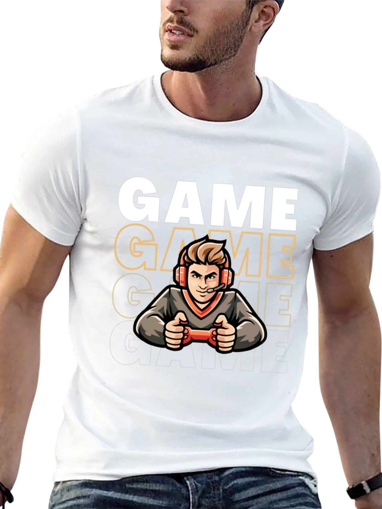 Gamer Graphic Tee - Playtime Ready!