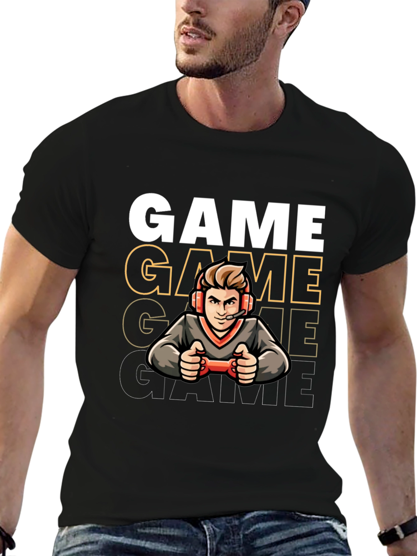Gamer Graphic Tee - Playtime Ready!