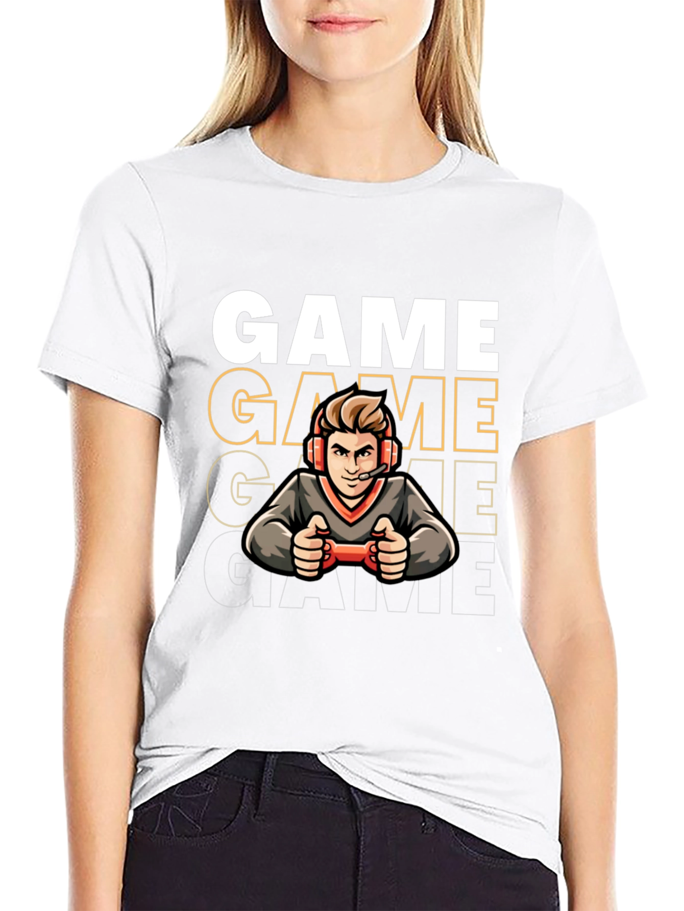 Gamer Graphic Tee - Playtime Ready!