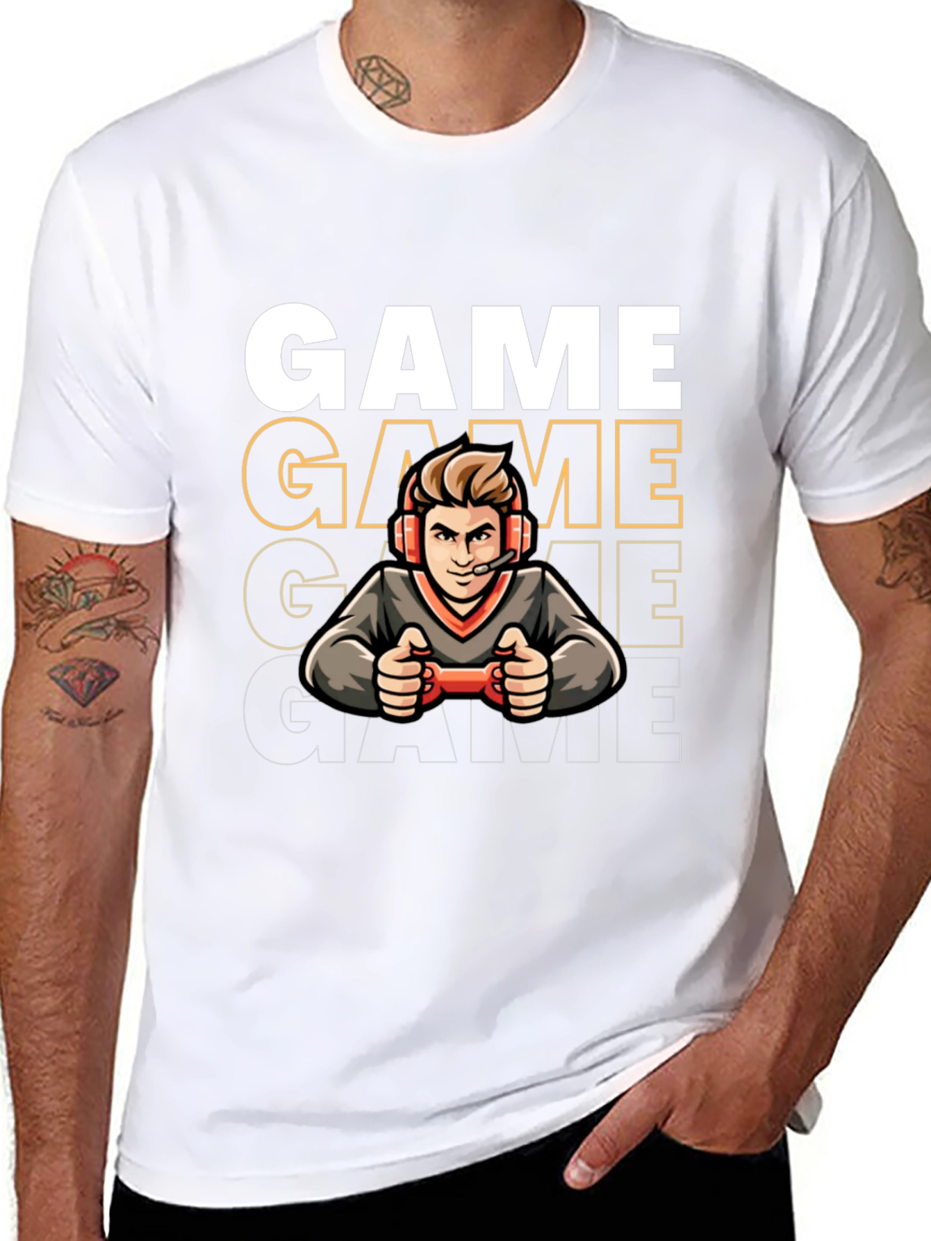 Gamer Graphic Tee - Playtime Ready!