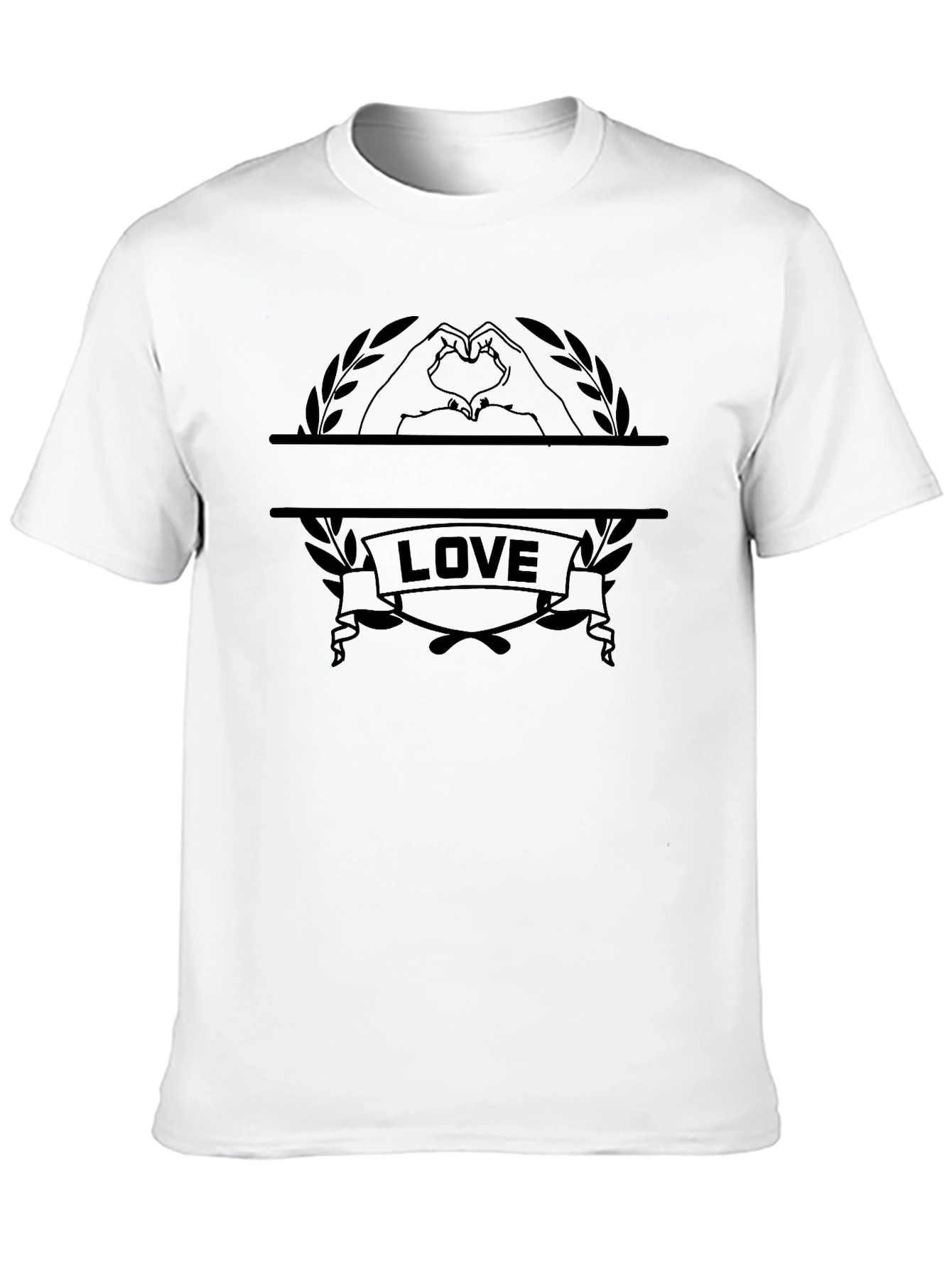 Love Hands Graphic T-Shirt - Stylish Design