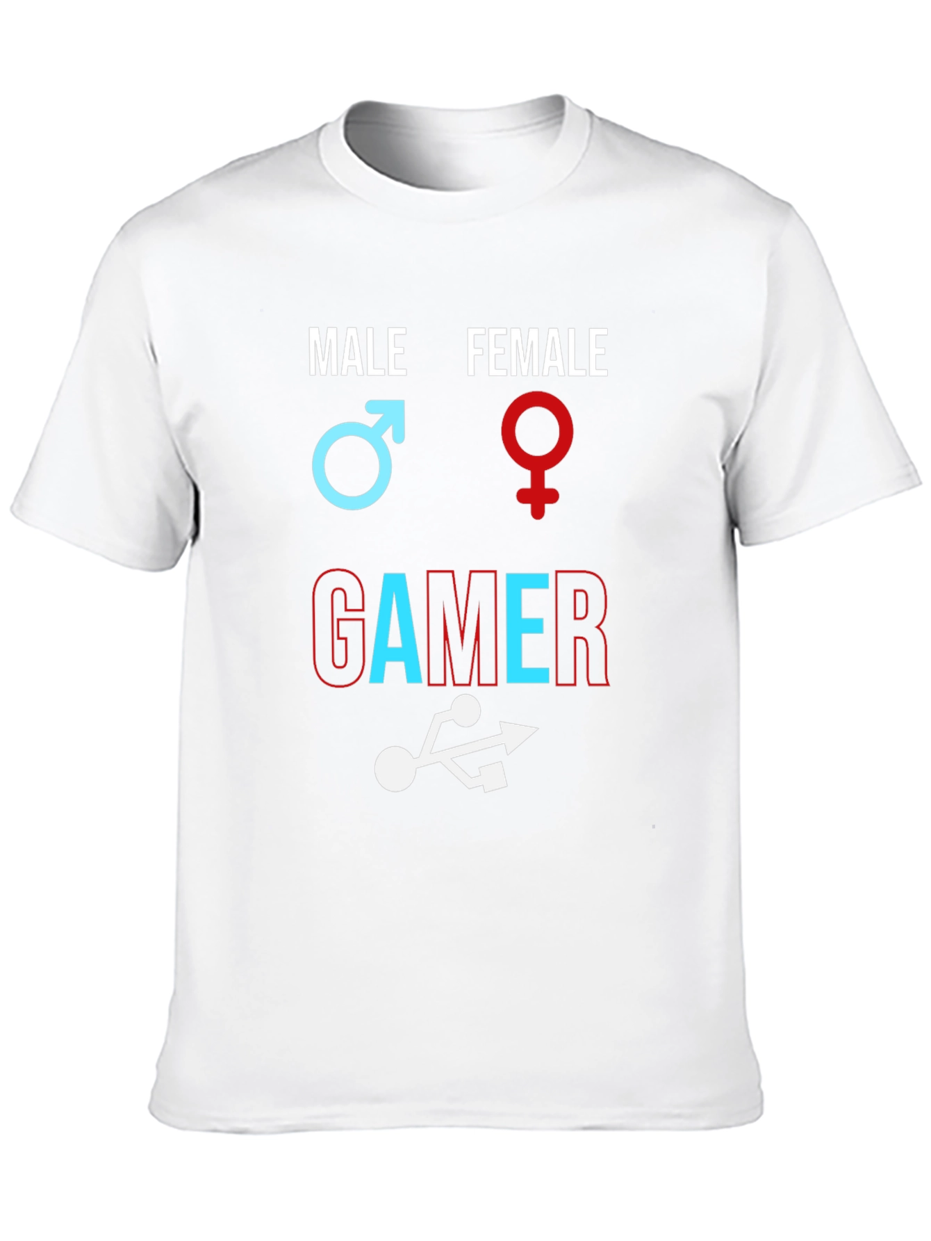 Unisex Gamer T-Shirt - Male Female Gamer Design
