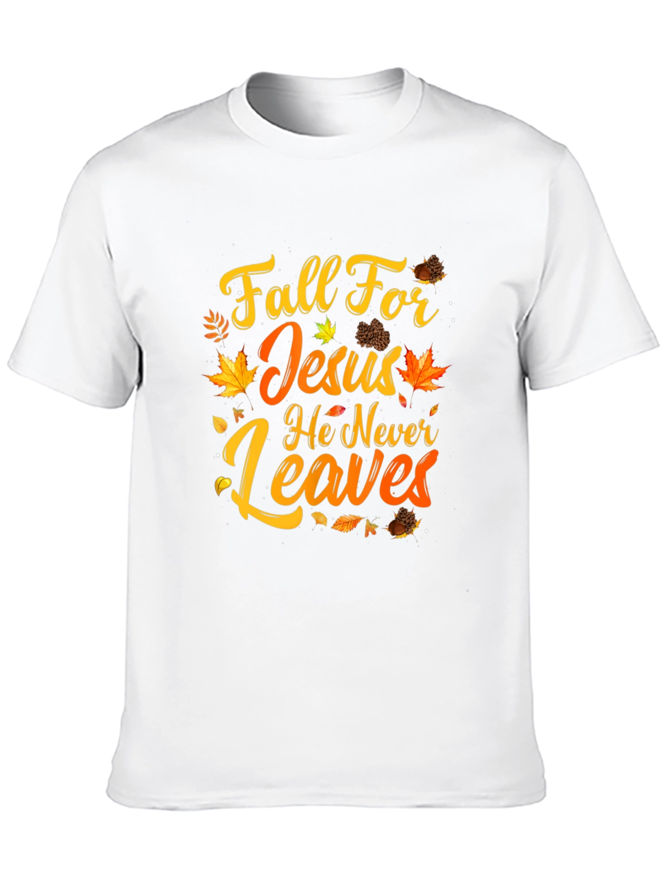 Fall For Jesus Graphic T-Shirt