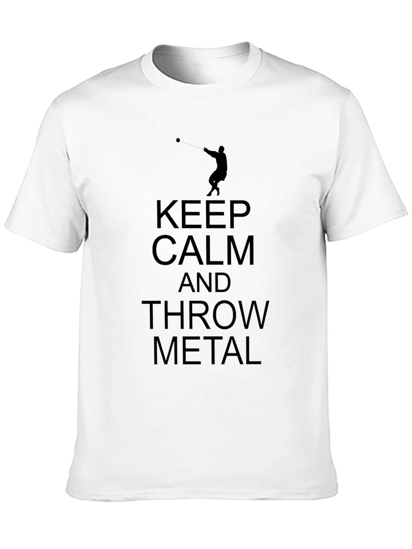 Keep Calm and Throw Metal T-Shirt