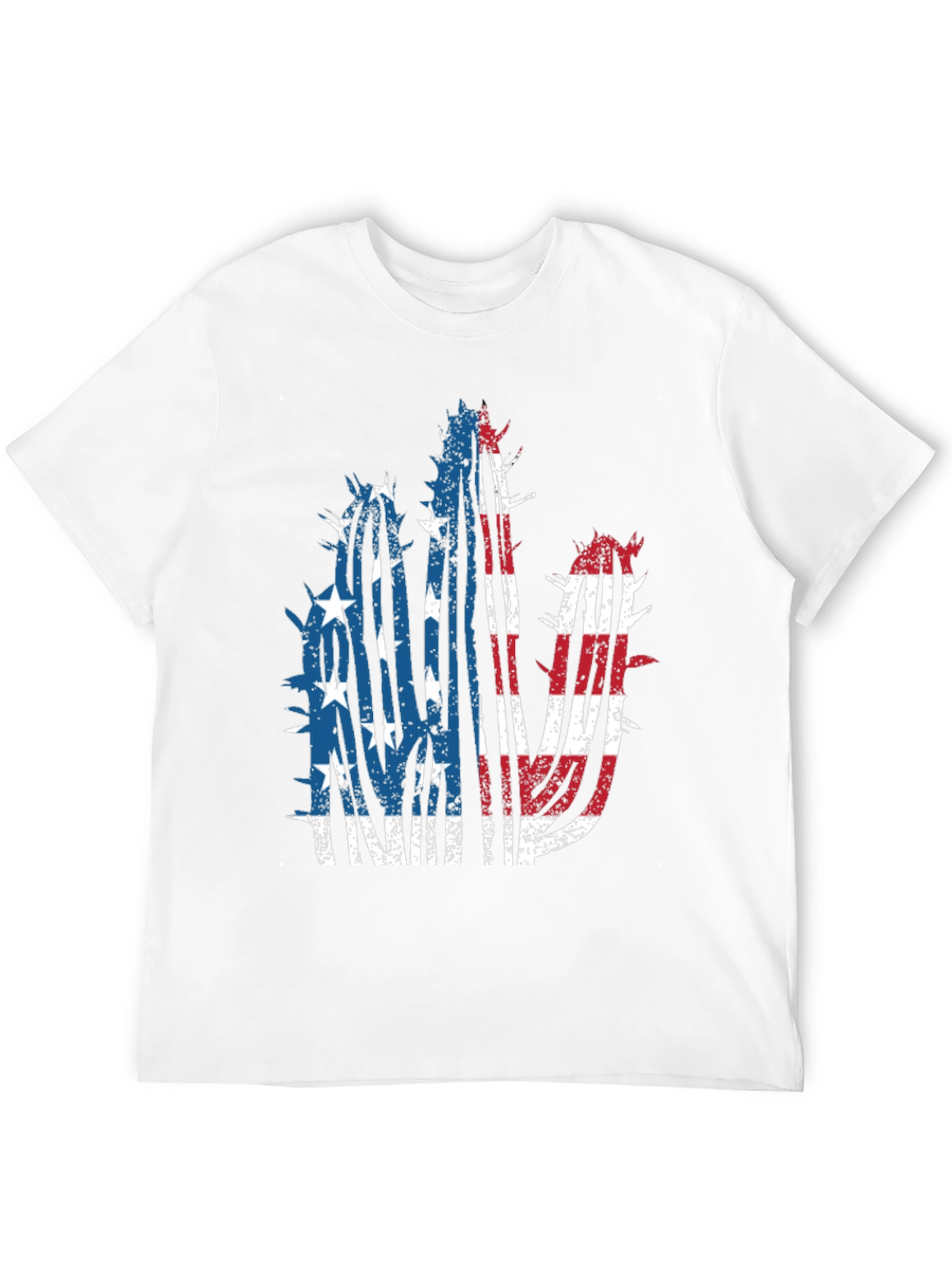 American Flag Cactus Graphic Tee