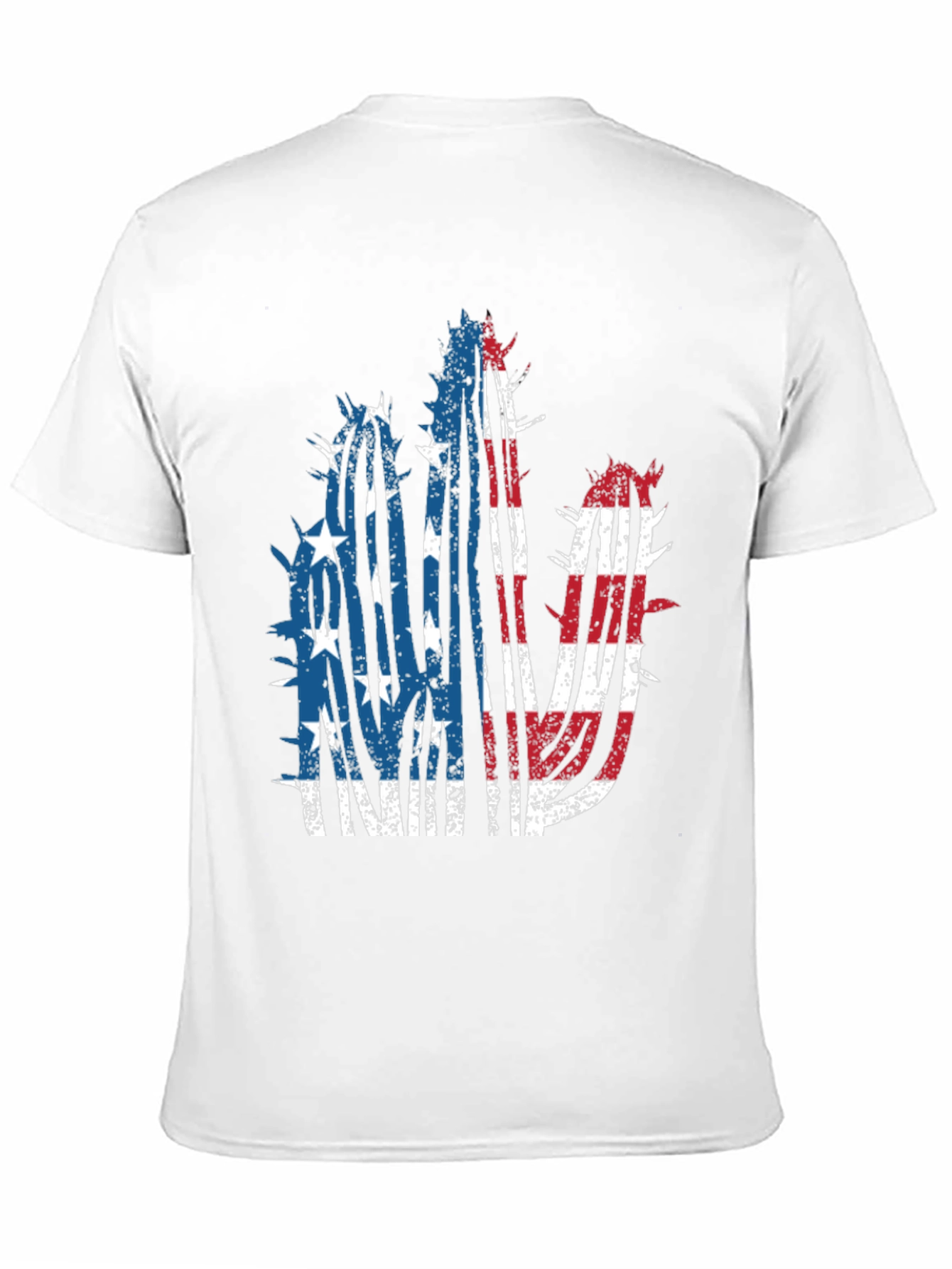 American Flag Cactus Graphic Tee