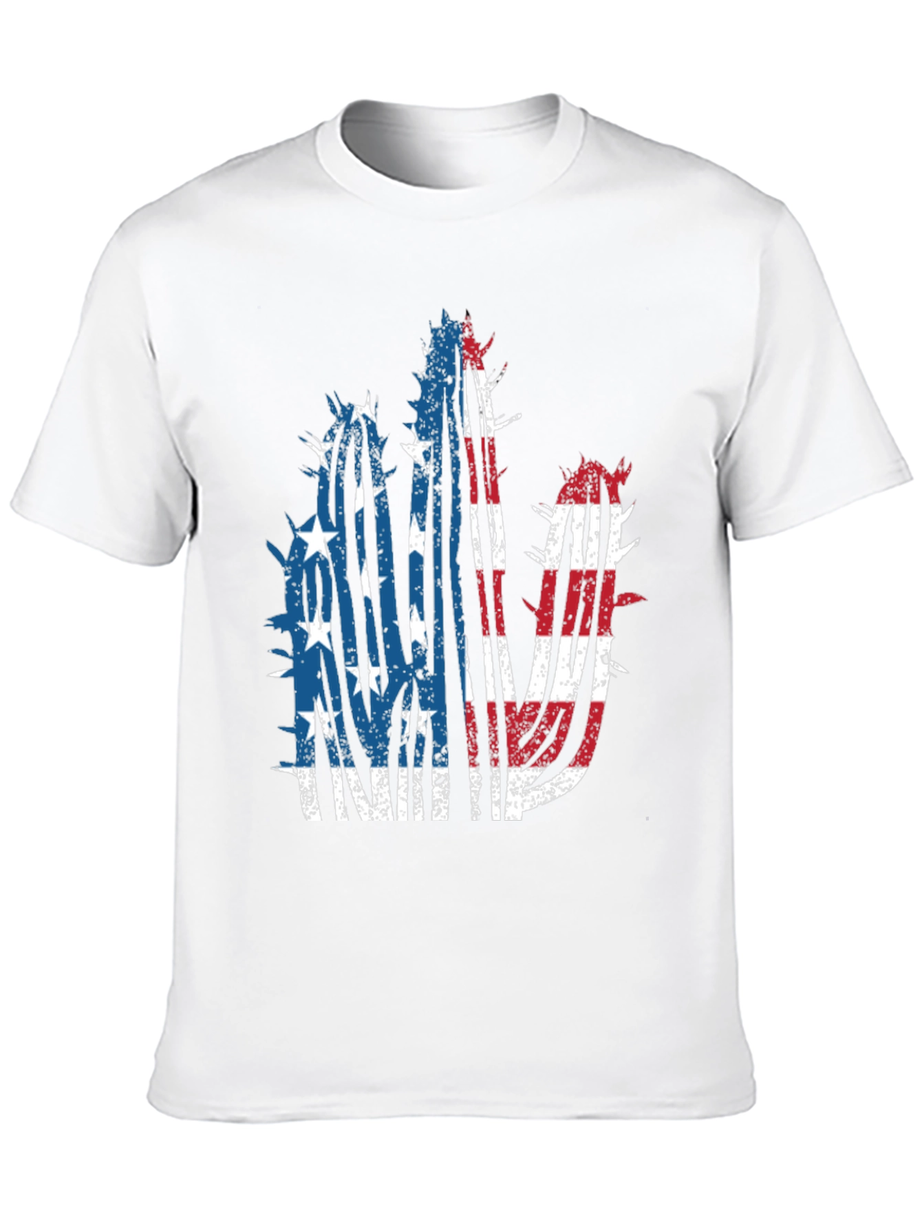 American Flag Cactus Graphic Tee